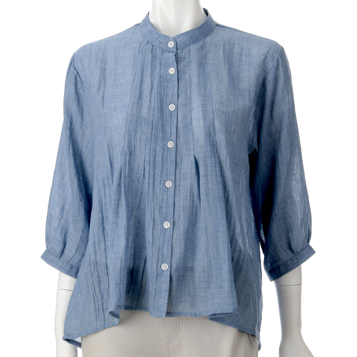 綿ガーゼダーツブラウス - 画像7