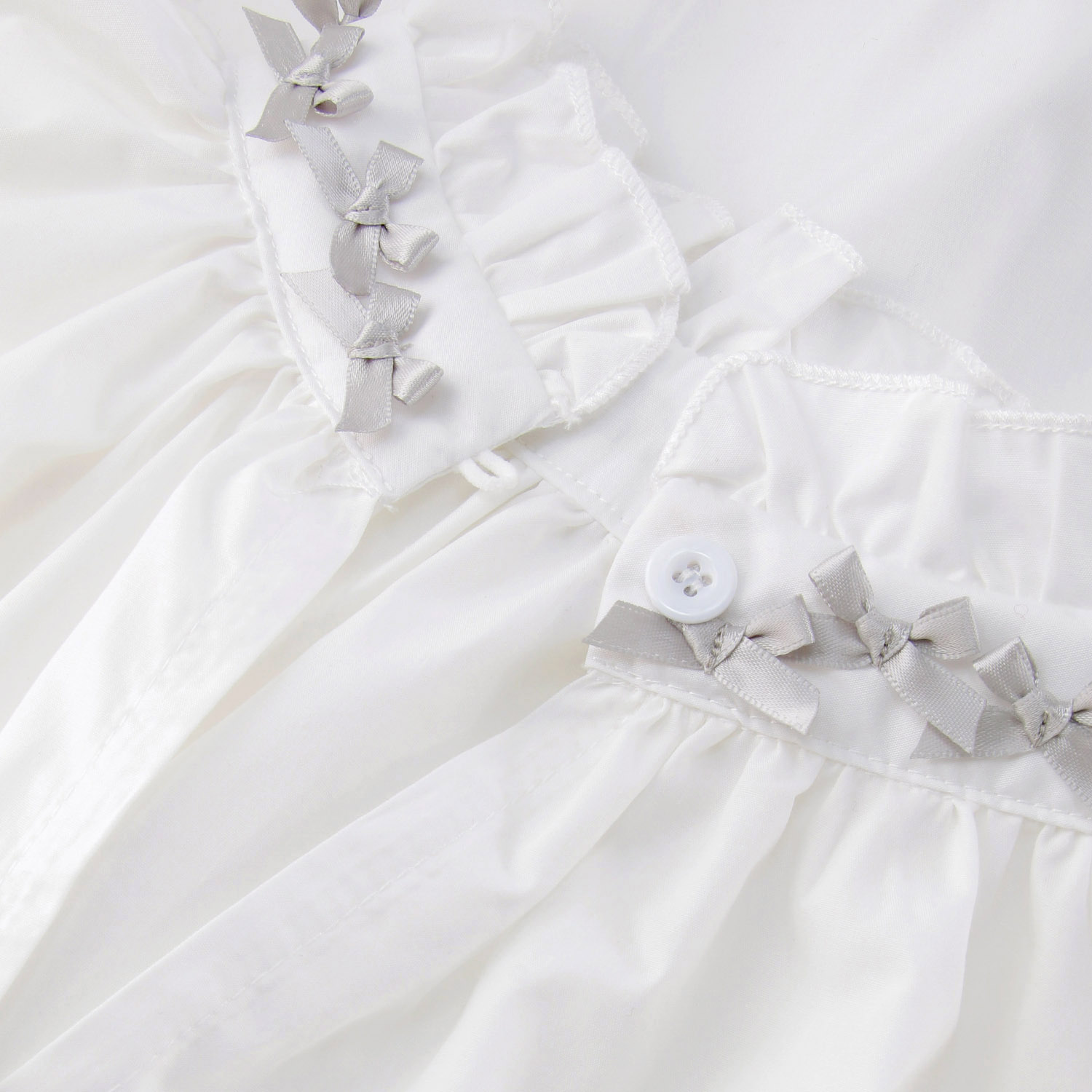 フリルネックギャザーブラウス - 画像6