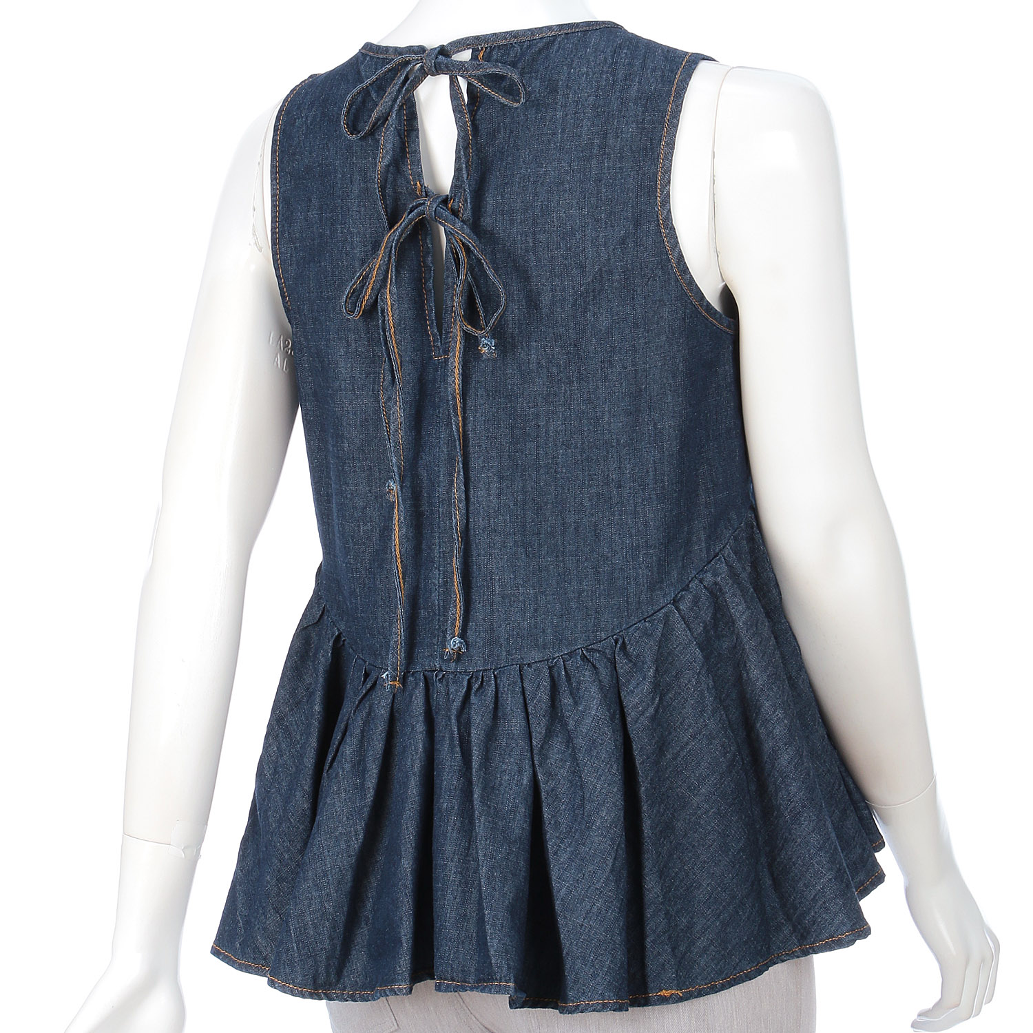 デニムティアードノースリーブ - 画像2