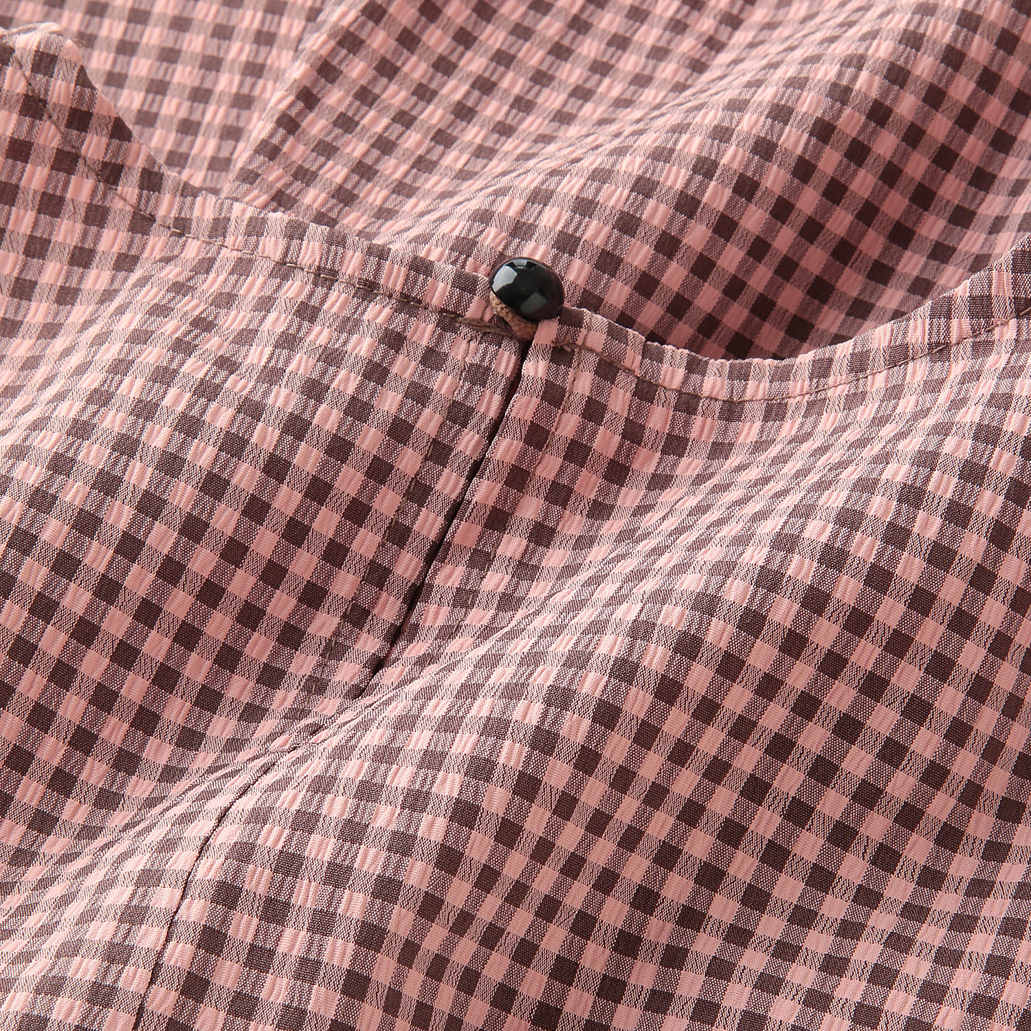 ギンガムパフスリーブプルオーバー - 画像6