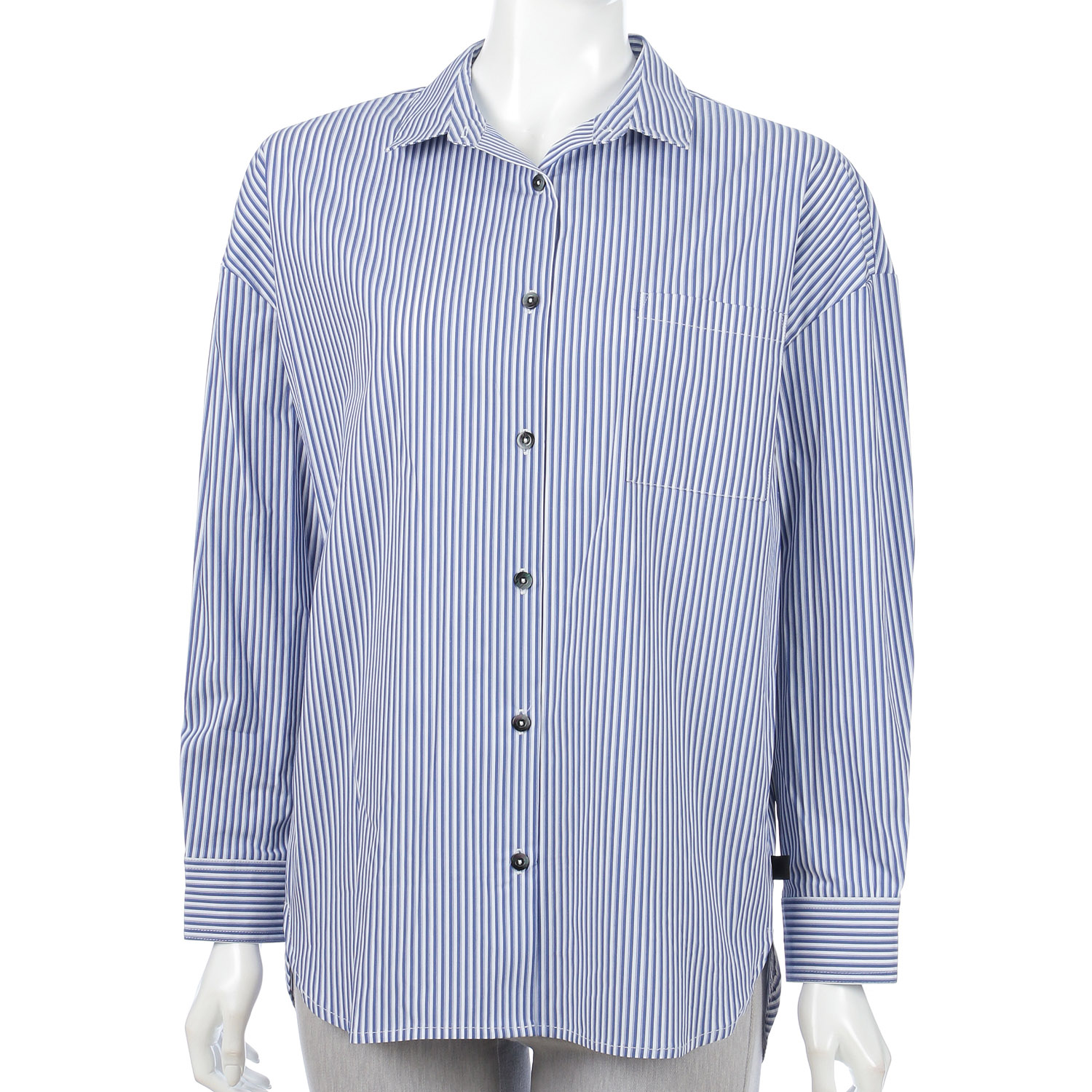 ストライプブラウス