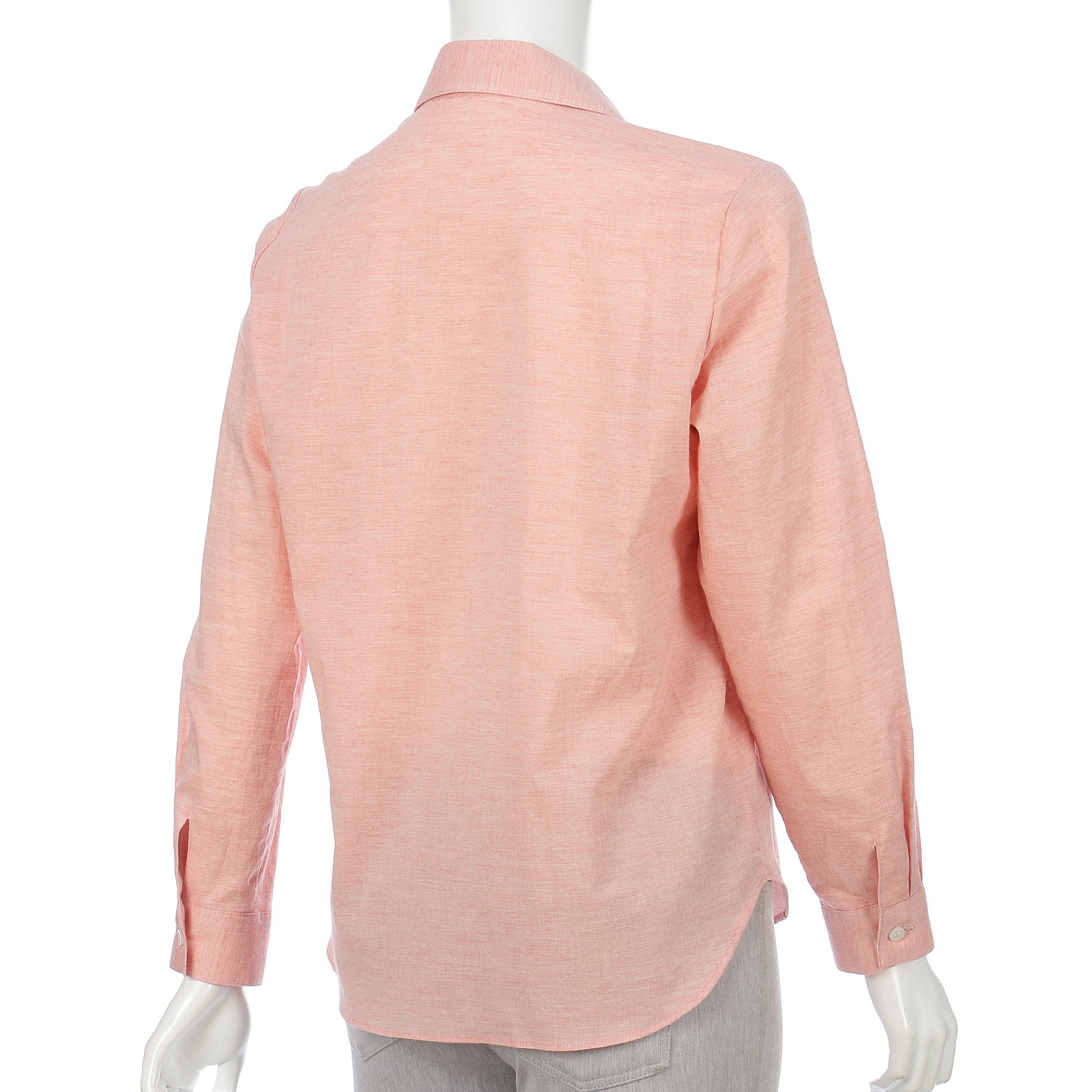 オーガニックコットン無地シャツ - 画像4