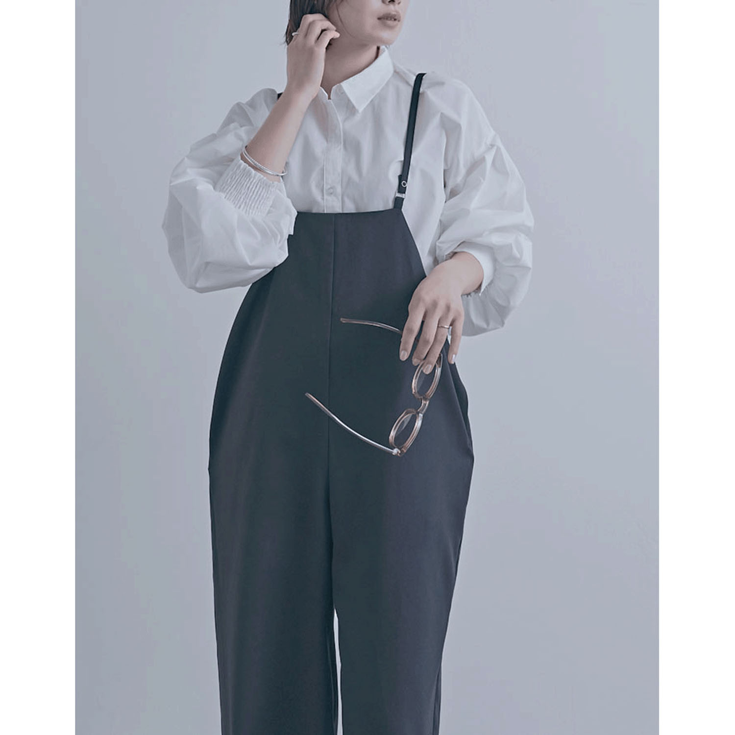 【ETONET限定 お取り寄せ】ボリューム袖ブラウス - 画像3