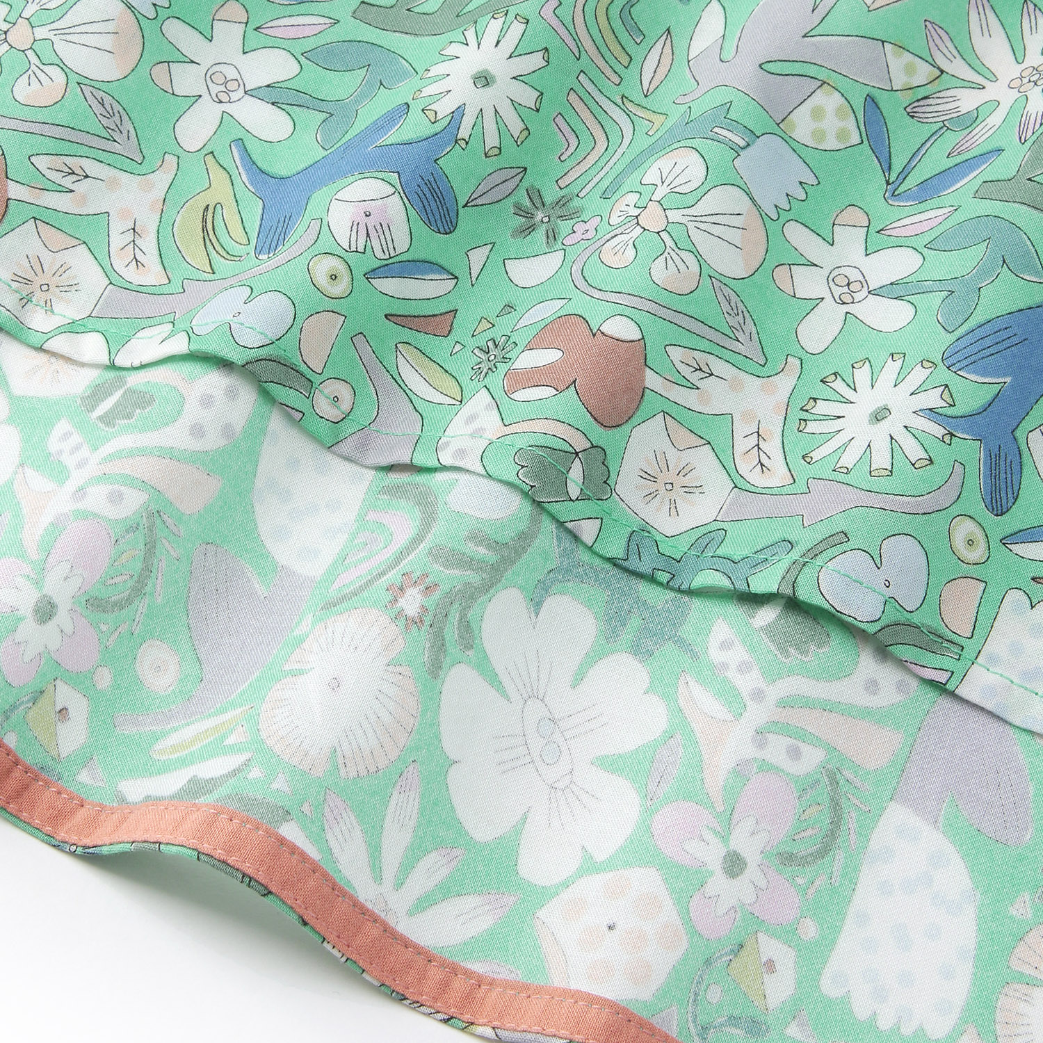 花幾何学柄プルオーバ－ - 画像6