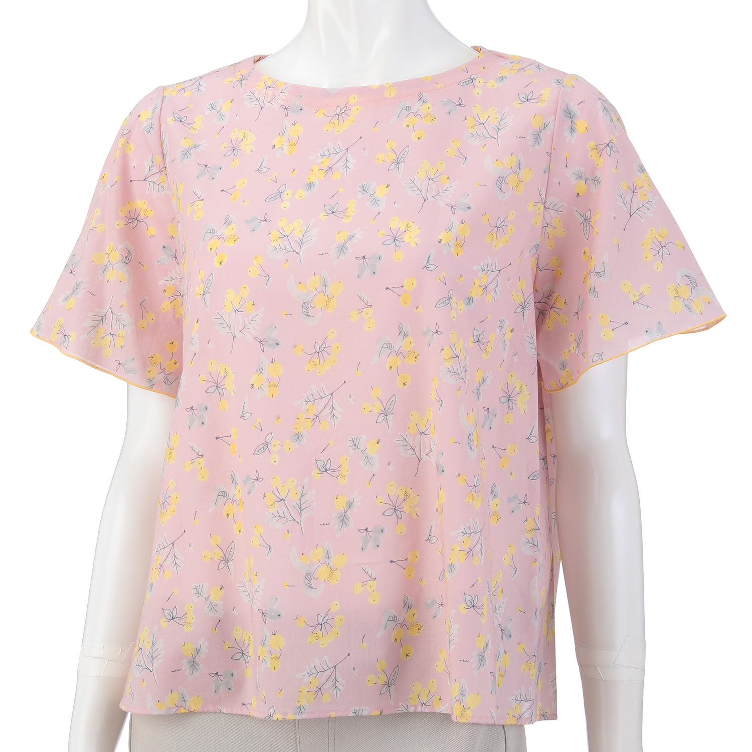 木の実柄ブラウス - 画像6