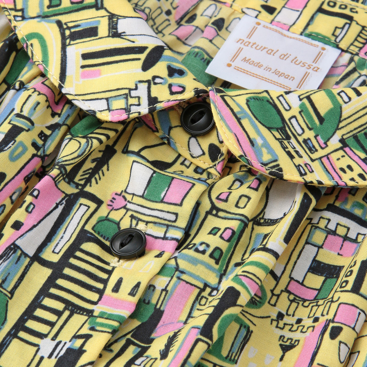 建物柄フレンチシャツ - 画像7