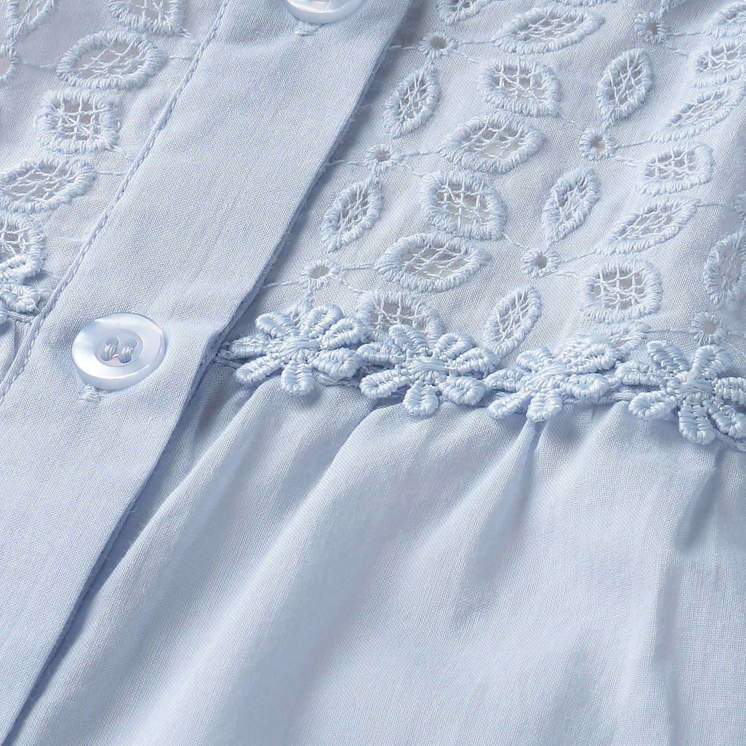 綿刺繍ブラウス - 画像7