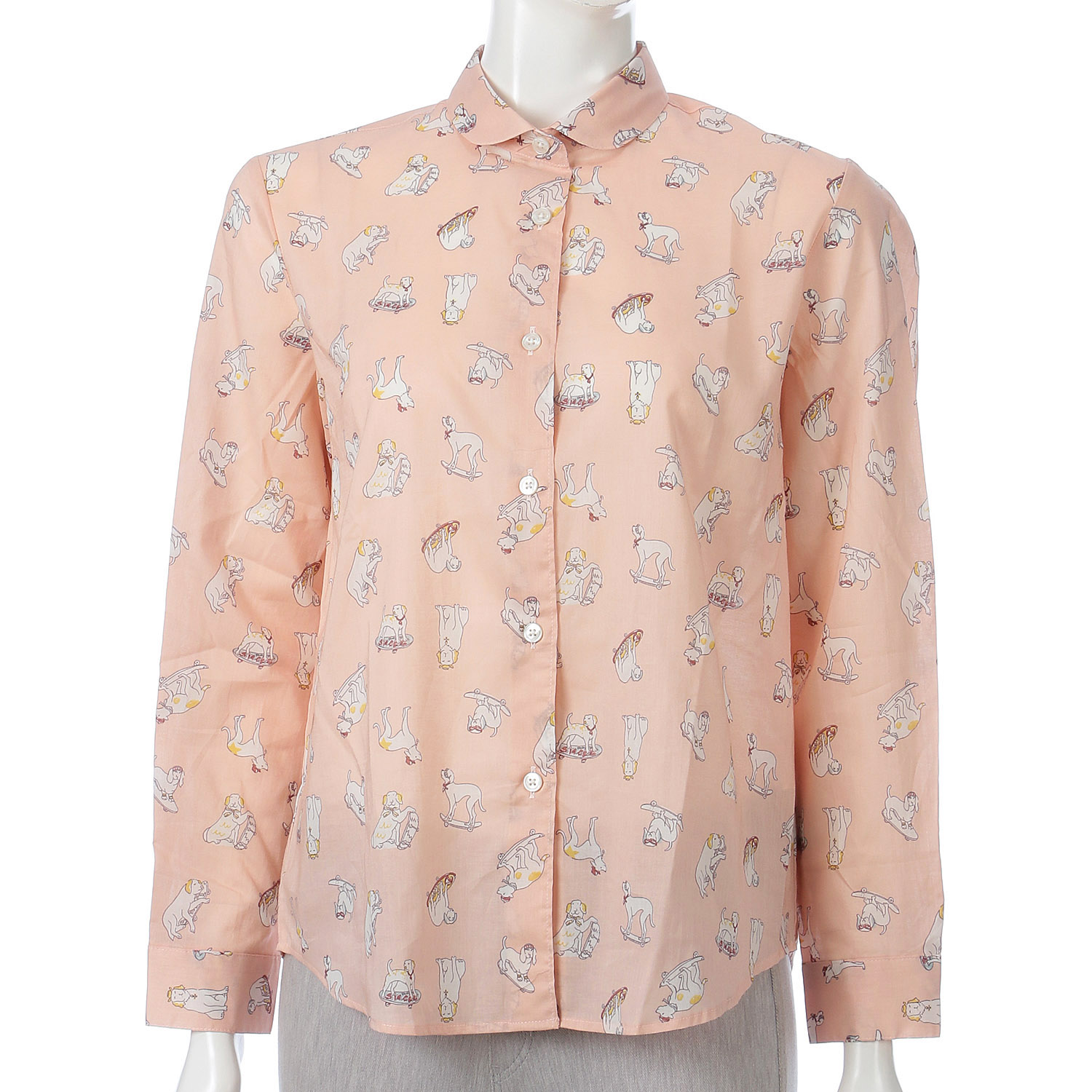 綿ローンシャツ - 画像1