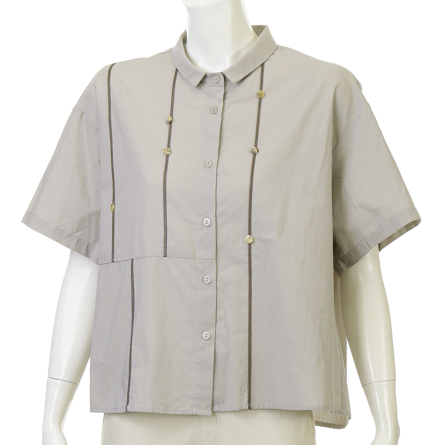 飾りパーツブラウス