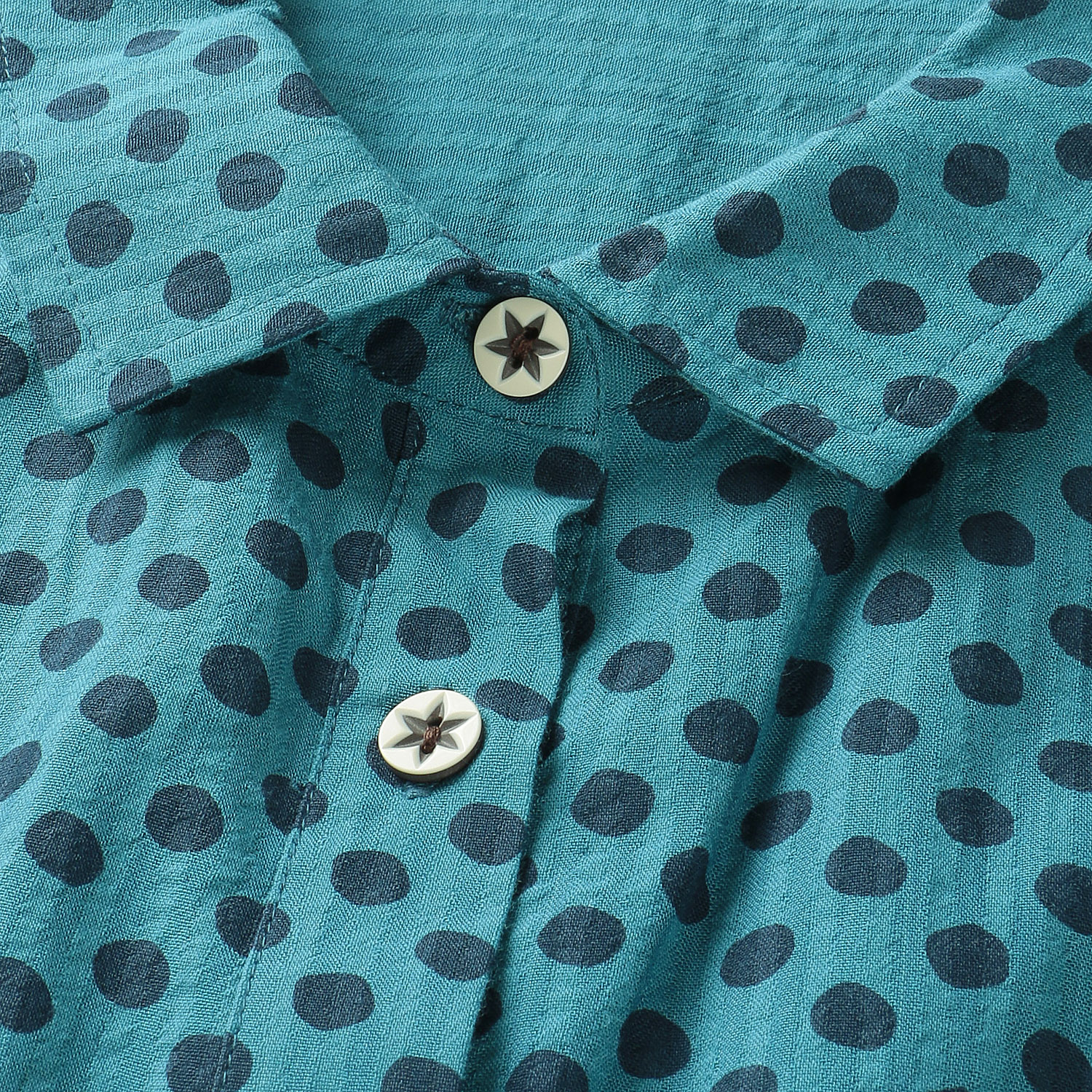 水玉プリントブラウス - 画像7