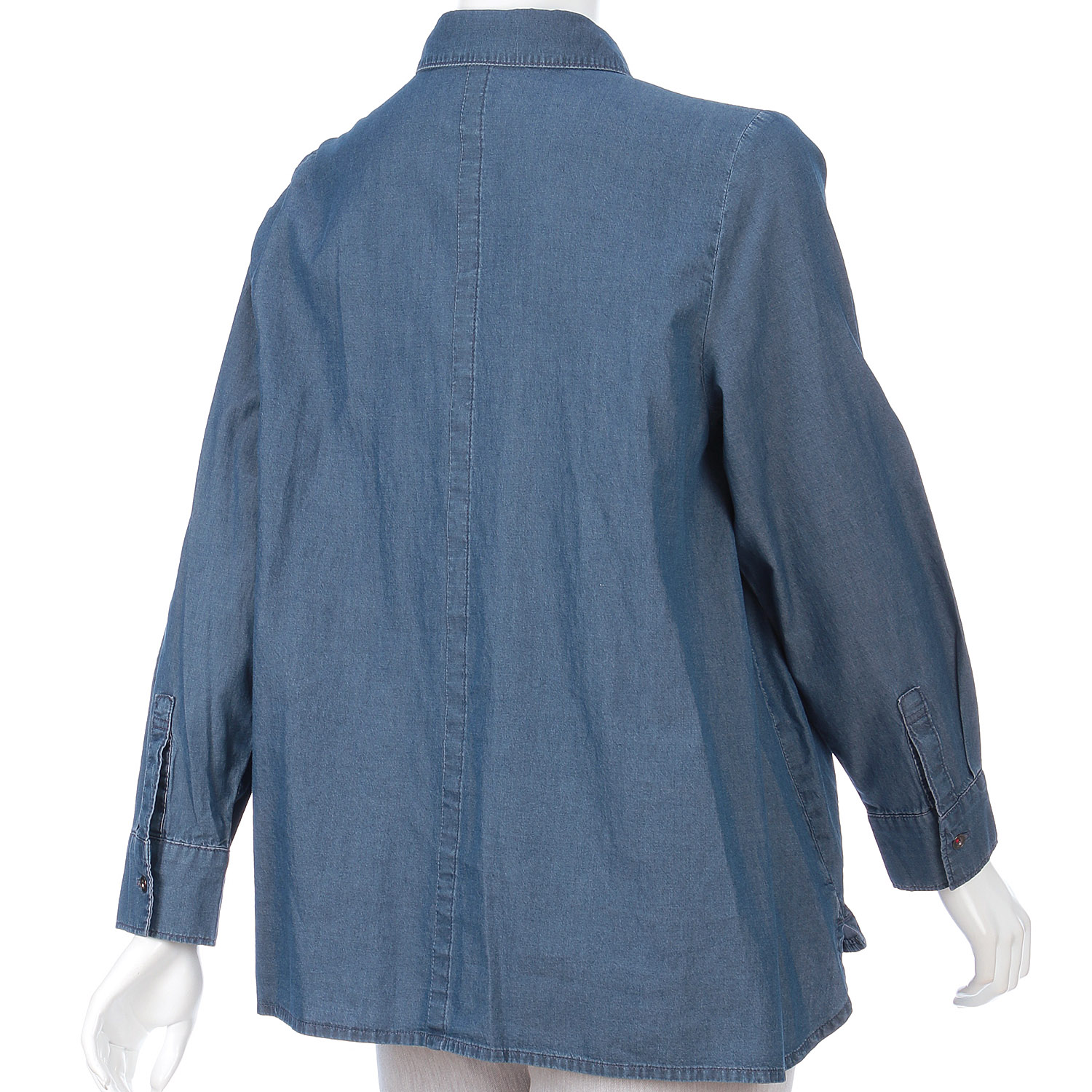 デニム刺繍BL（植木鉢花柄） - 画像4