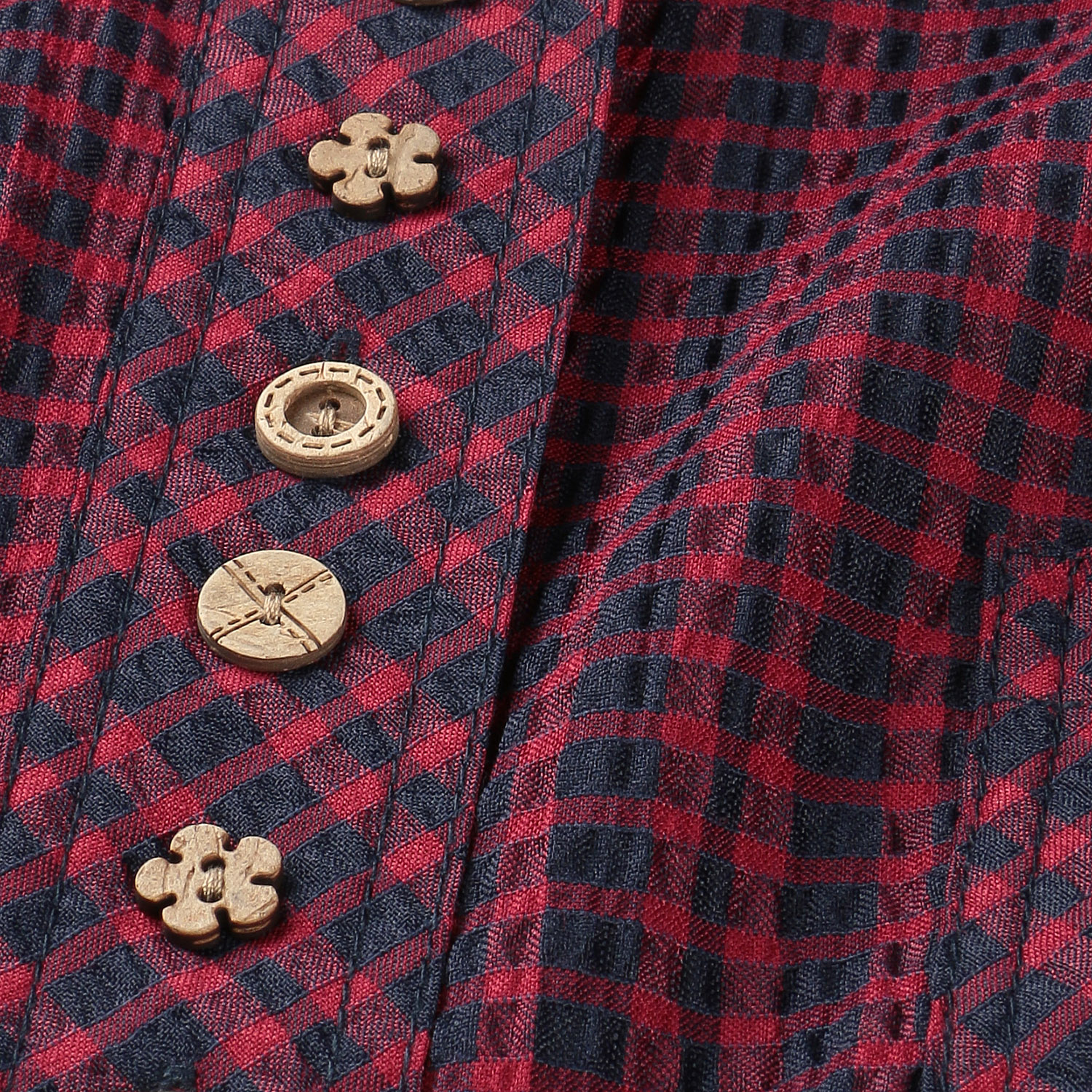 ギンガムブラウス - 画像5