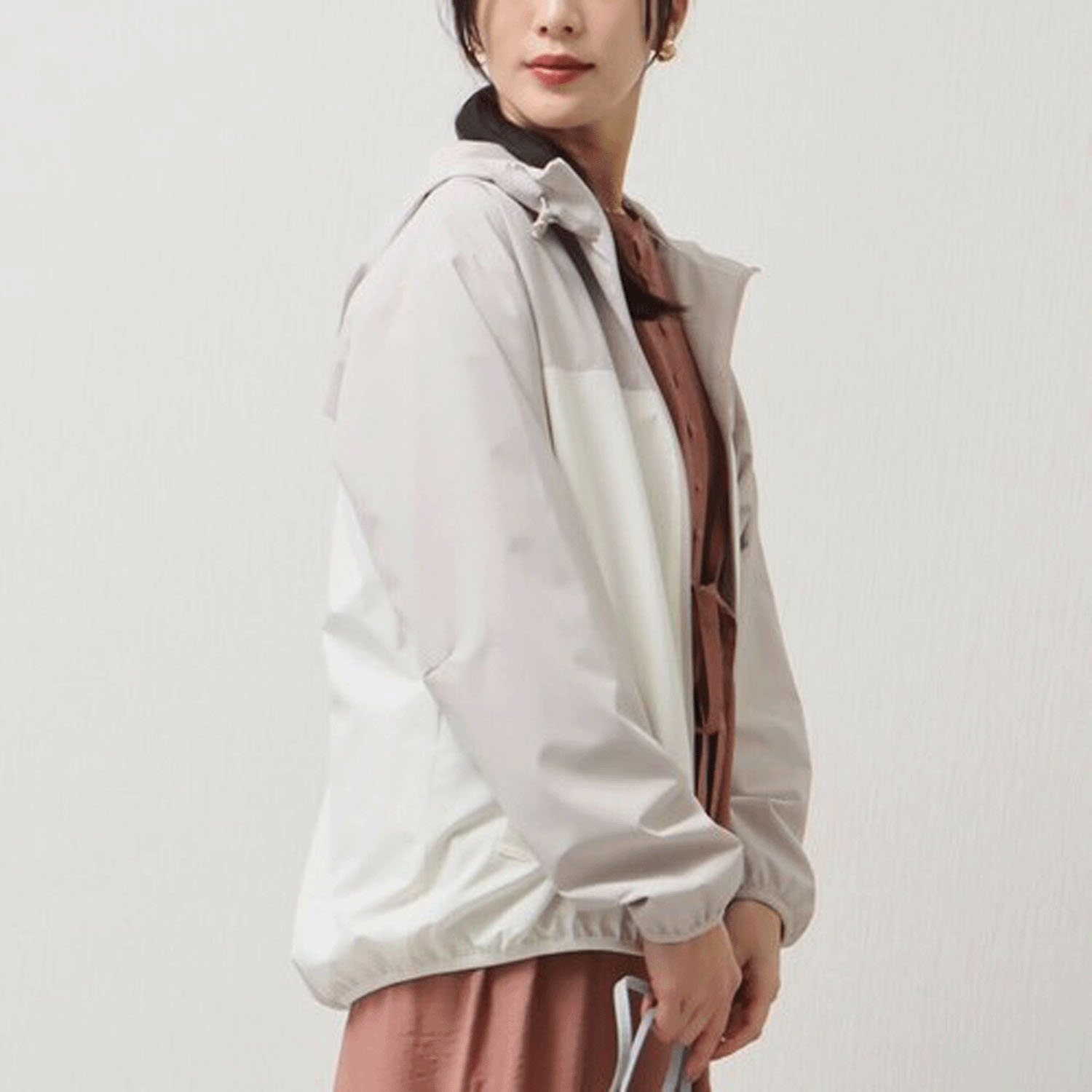 【お取寄せ】 マーブルワルツ 防風撥水配色ブルゾン - 画像11