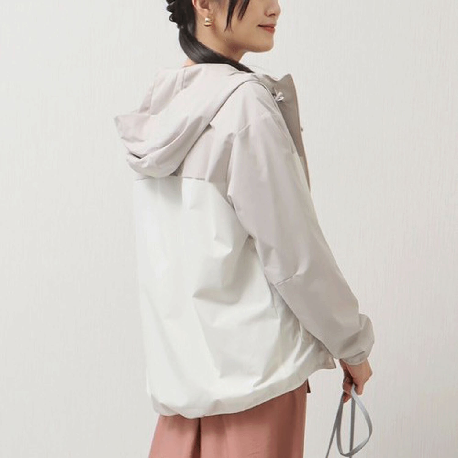 【お取寄せ】 マーブルワルツ 防風撥水配色ブルゾン - 画像12