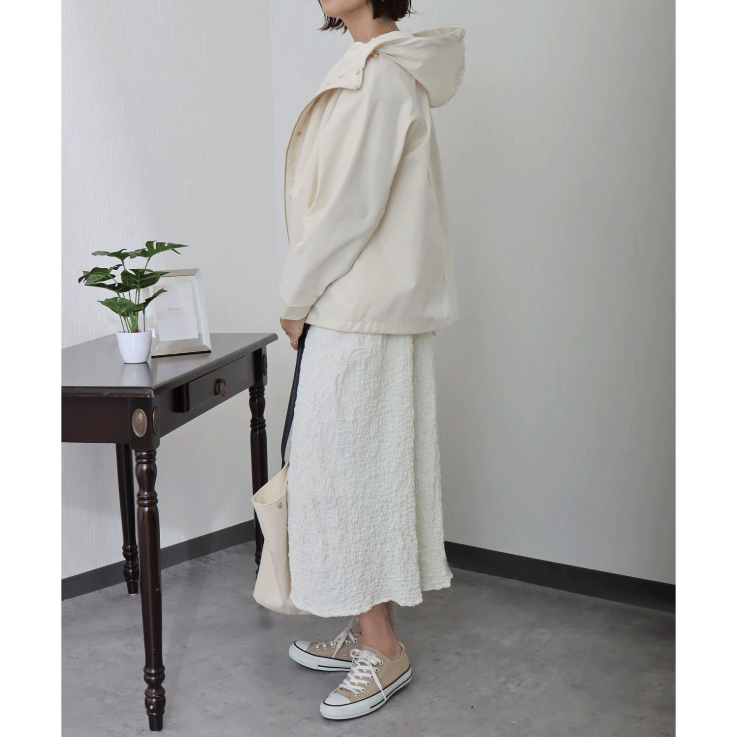 【お取り寄せ】 マーブルワルツ ツイルテフロン加工パーカー - 画像4