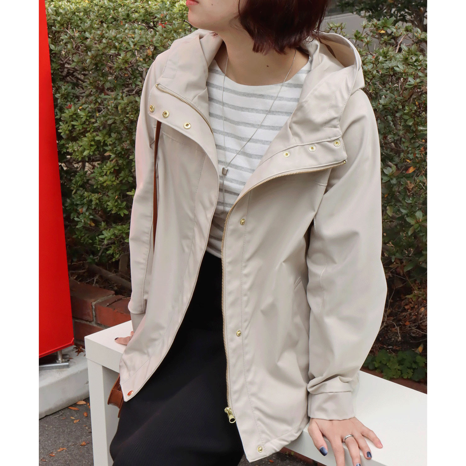 【お取り寄せ】 マーブルワルツ ツイルテフロン加工パーカー - 画像5