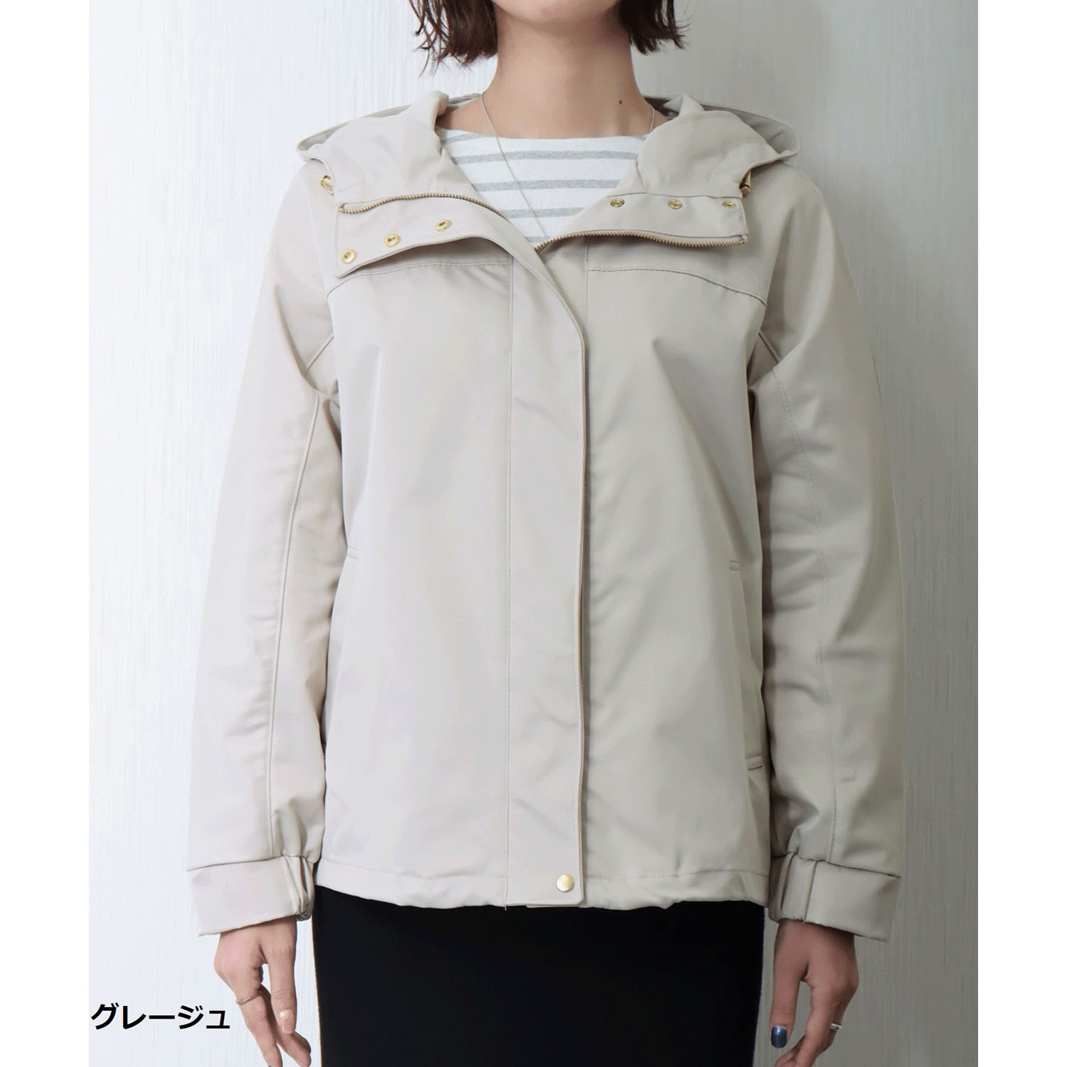 【お取り寄せ】 マーブルワルツ ツイルテフロン加工パーカー - 画像8