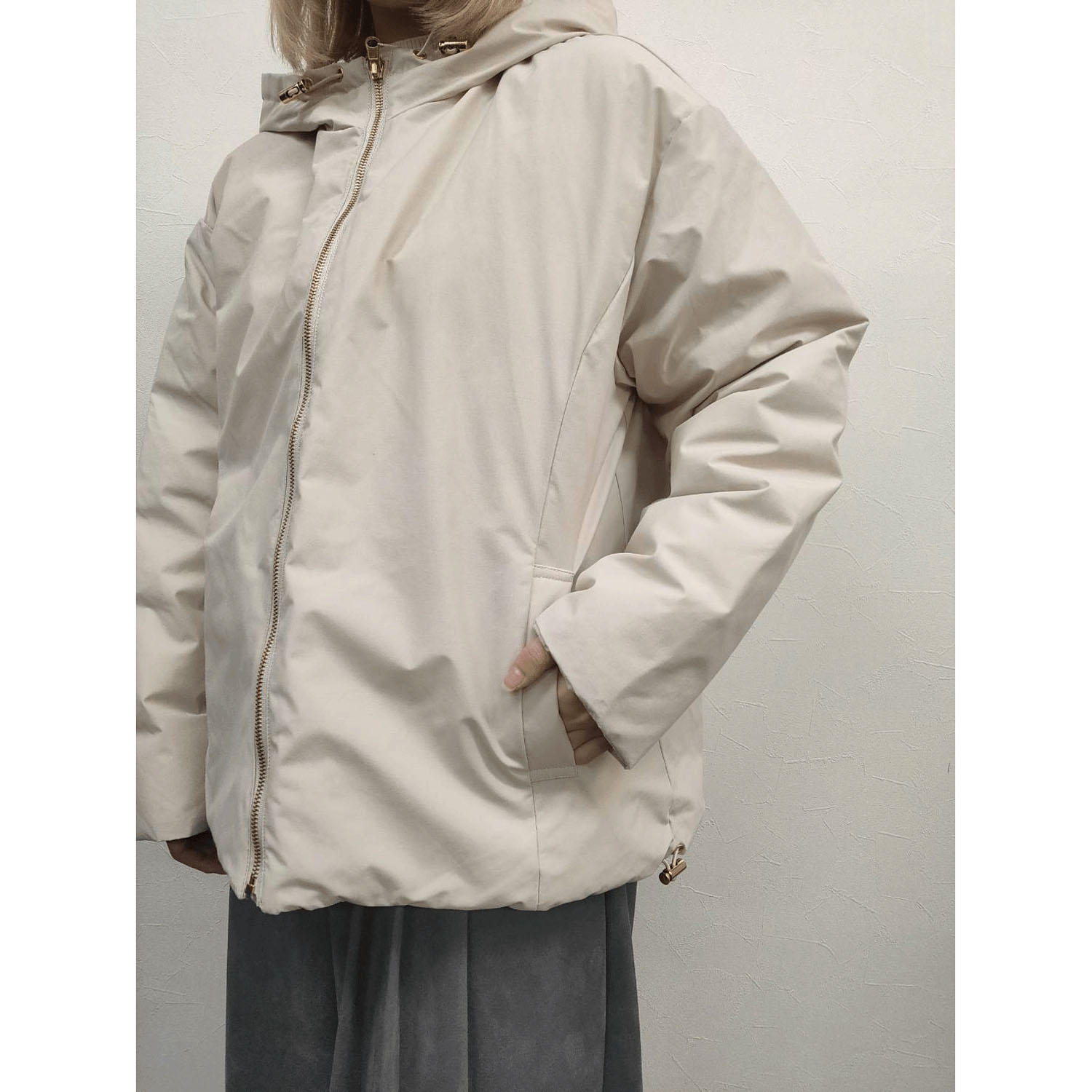 【お取り寄せ】マーブルワルツ リバーシブルダウンショートコート - 画像30