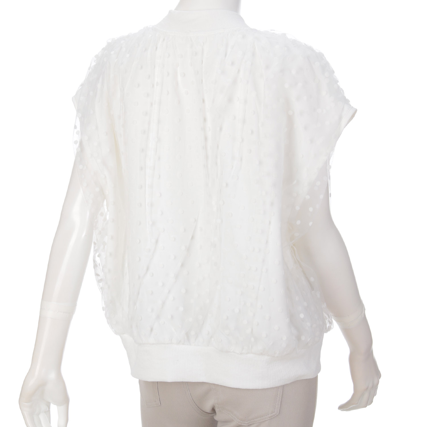 シアードット柄ブルゾン - 画像3