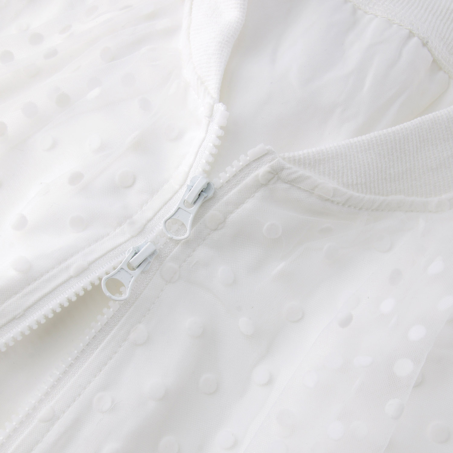 シアードット柄ブルゾン - 画像4