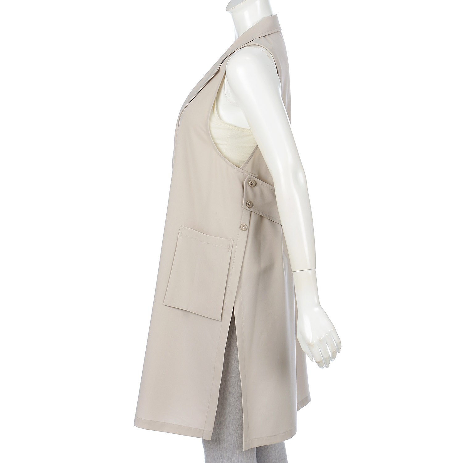 ロングジレベスト - 画像4