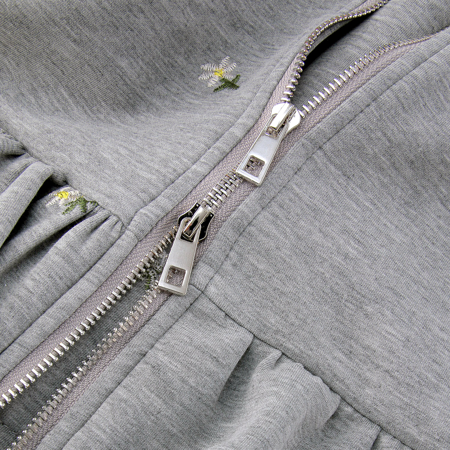 3段ティアードZIPアップベスト - 画像3