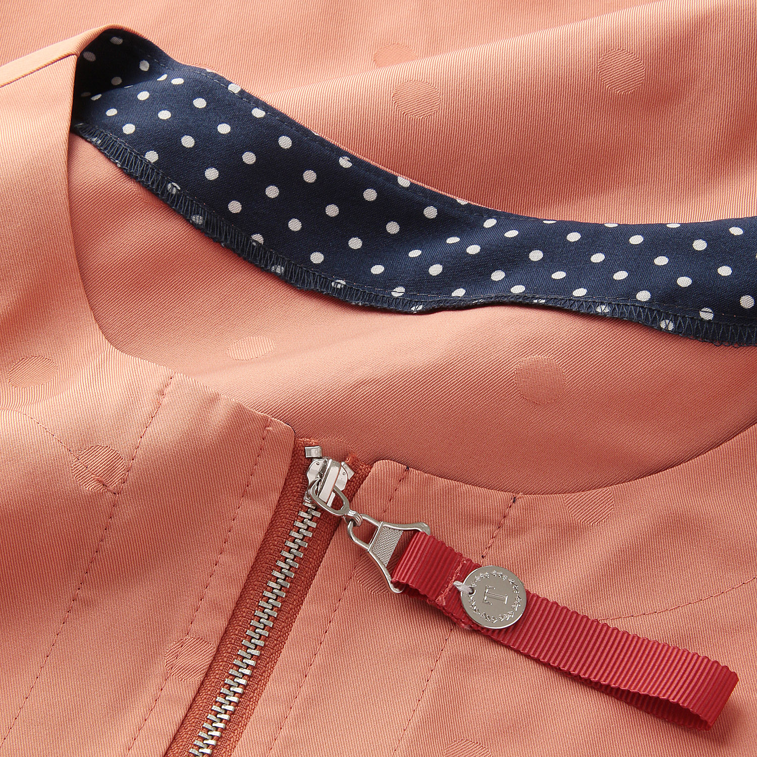 水玉ジャガードベスト - 画像6