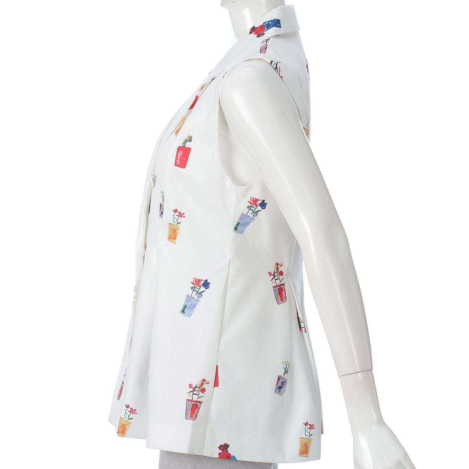 VERITE アーティスティック・ダブルペプラムジレ - 画像2