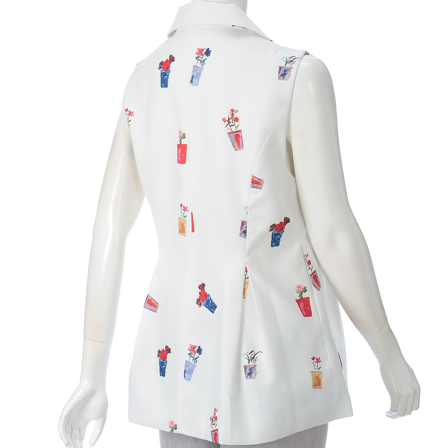 VERITE アーティスティック・ダブルペプラムジレ - 画像3