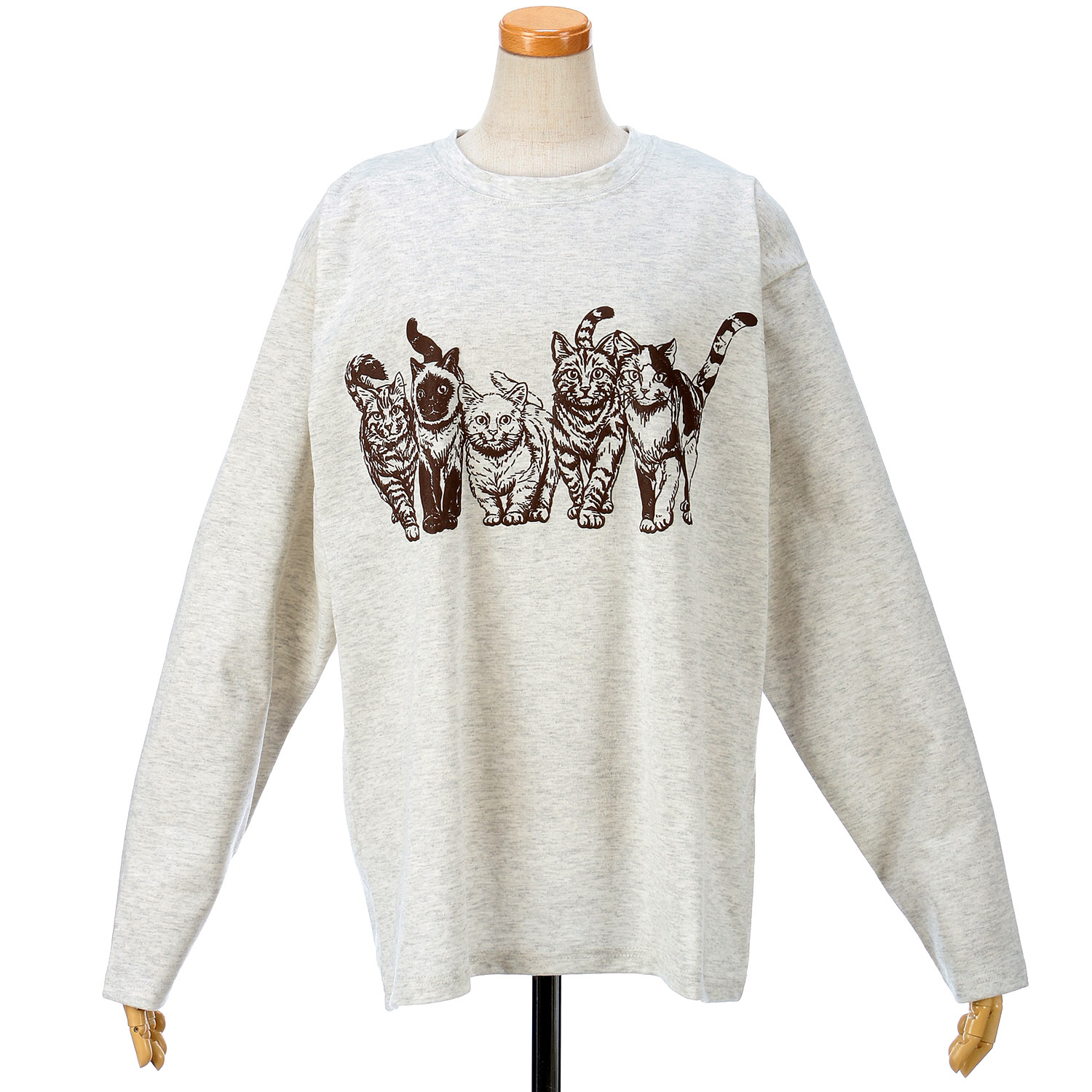 CORISCO Animal Village ネコ発泡プリントロンT - 画像11