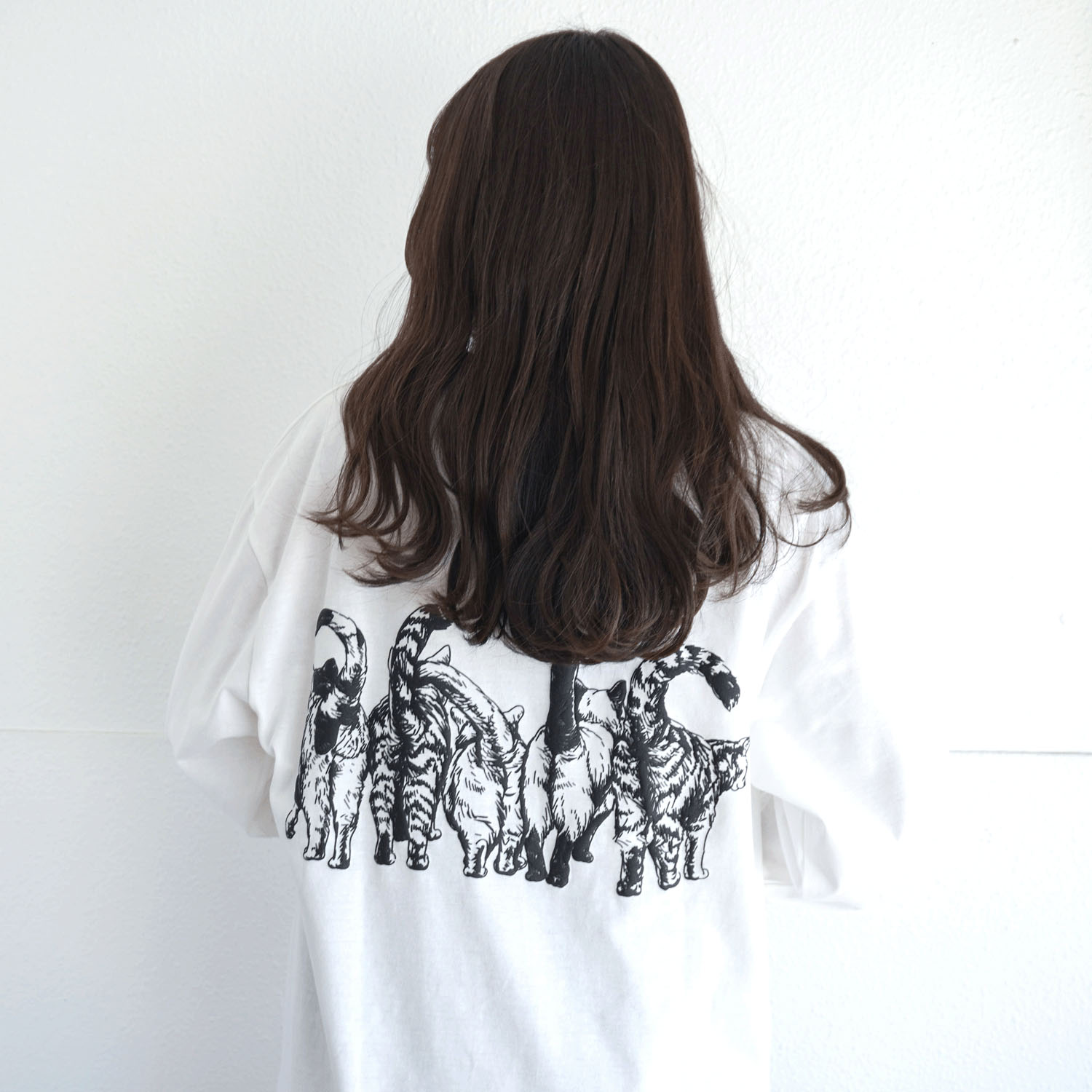 CORISCO Animal Village ネコ発泡プリントロンT - 画像4