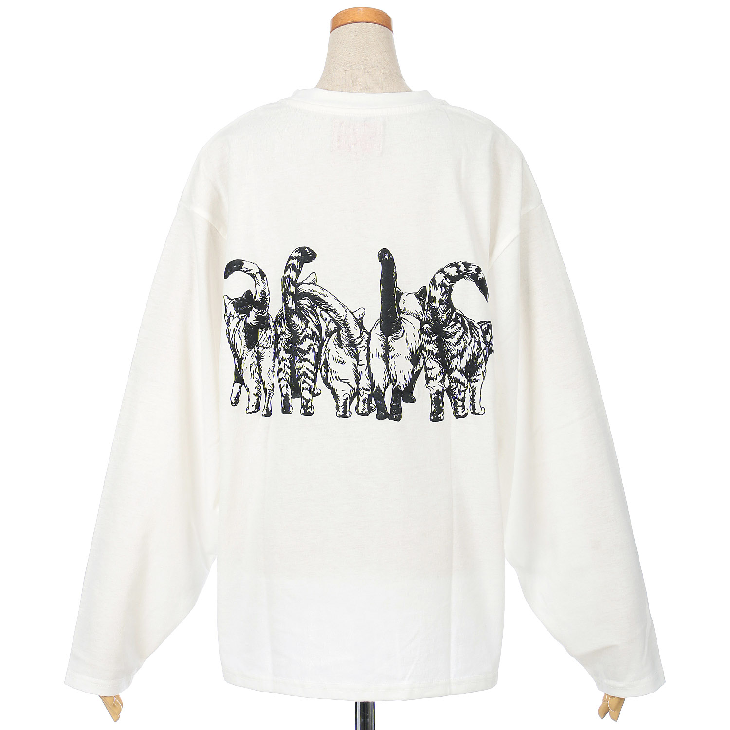 CORISCO Animal Village ネコ発泡プリントロンT - 画像7