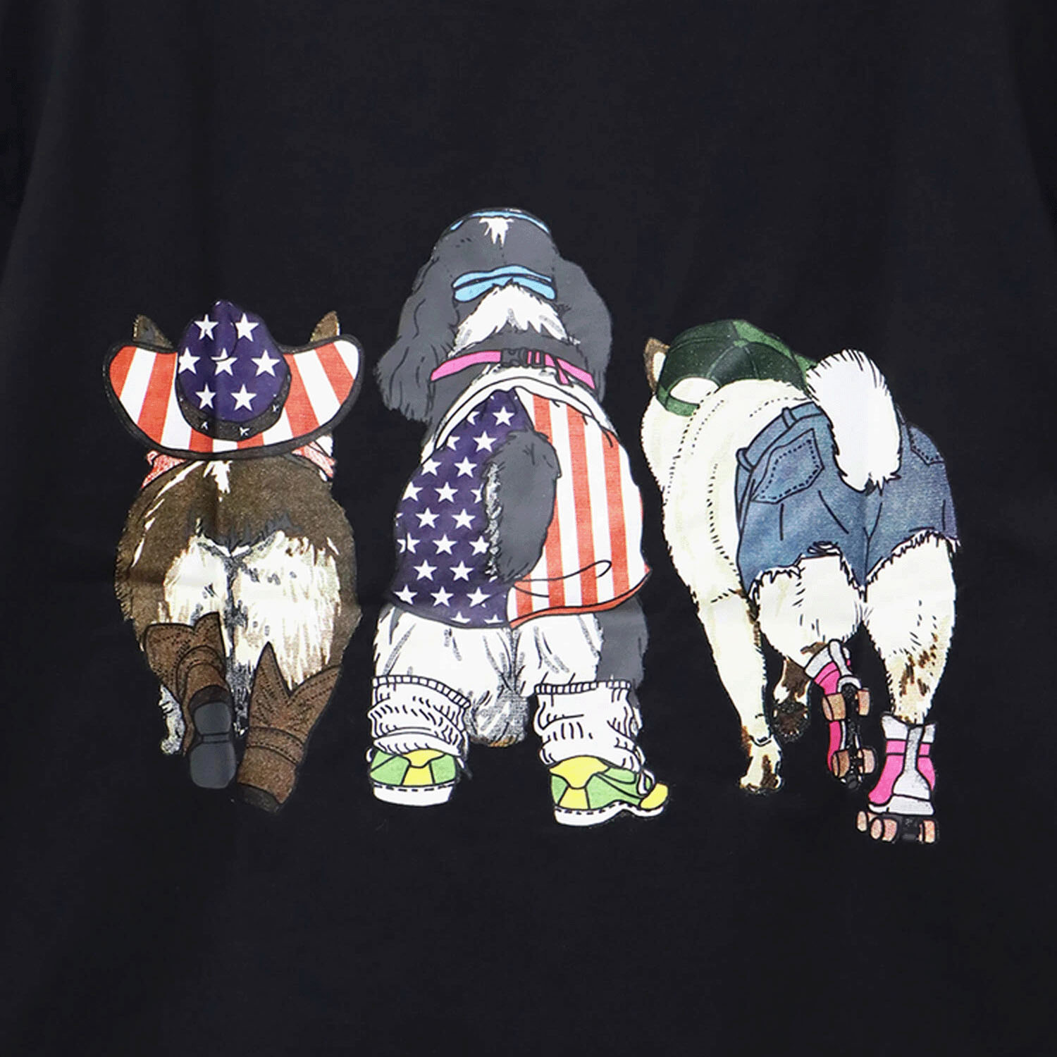 CORISCO Animal Village 前後プリントイヌTシャツ - 画像14