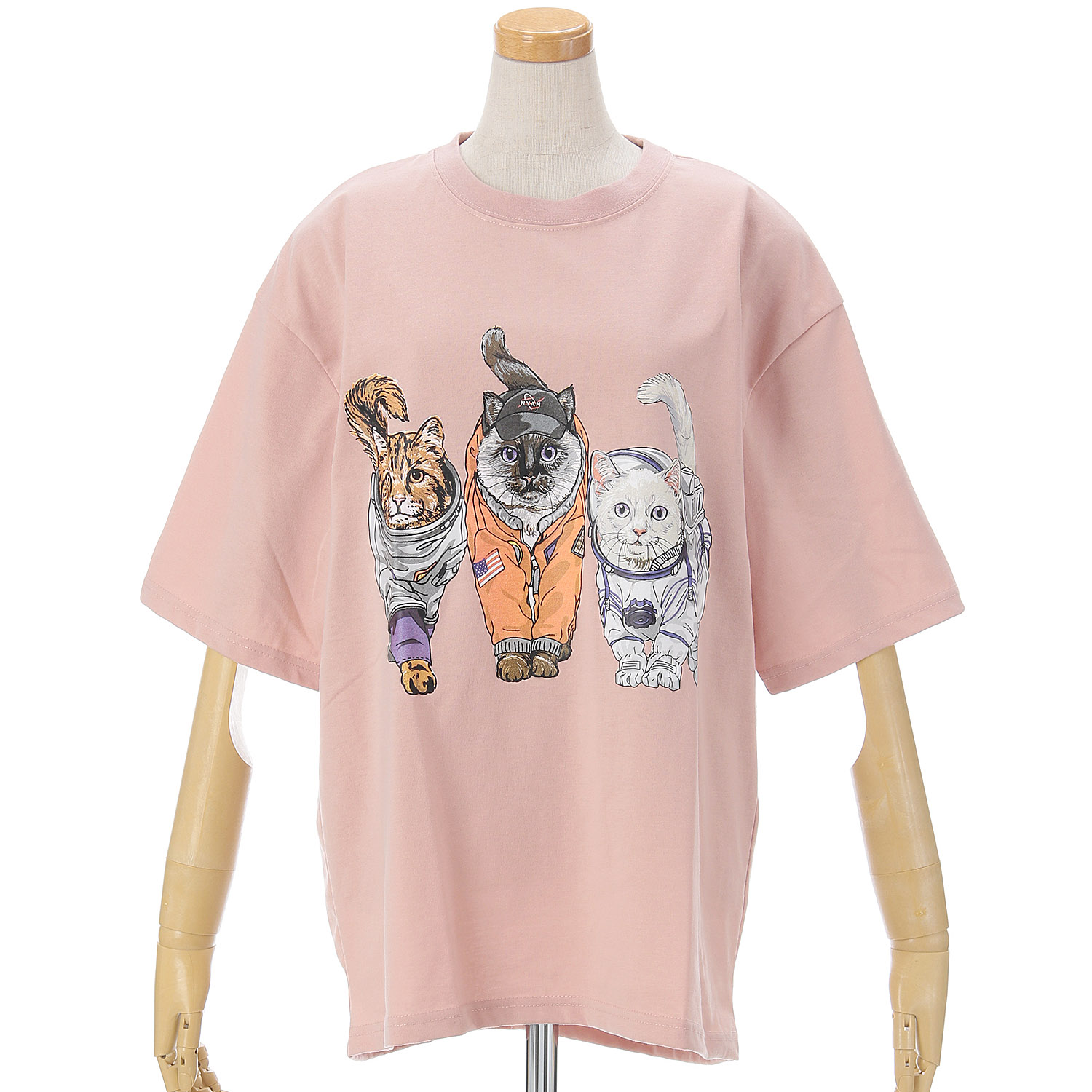 CORISCO Animal Village ネコTシャツ 宇宙 - 画像8