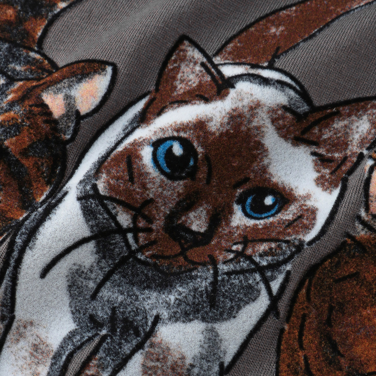 CORISCO Animal Village ネコフロッキーTシャツ - 画像13