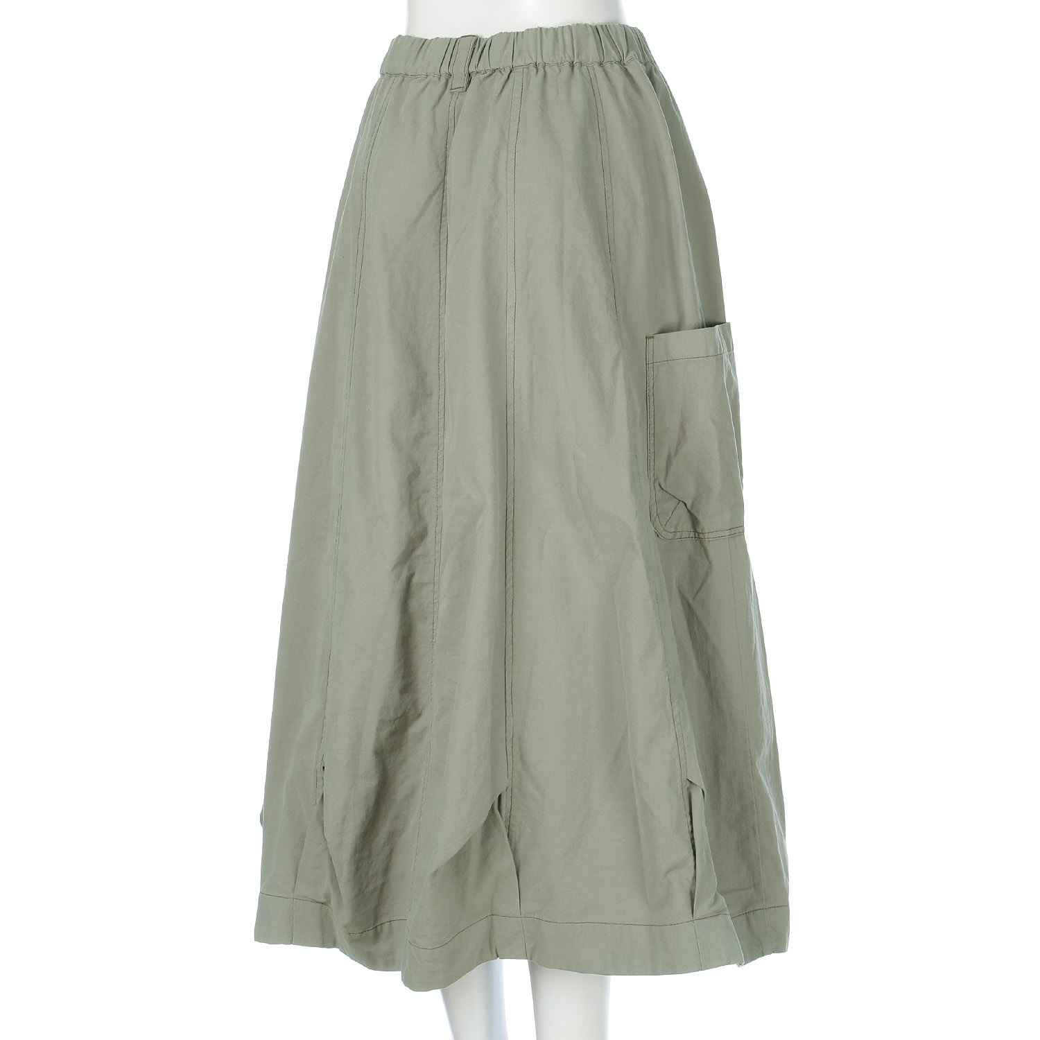 GENTIL 切替タックスカート - 画像3