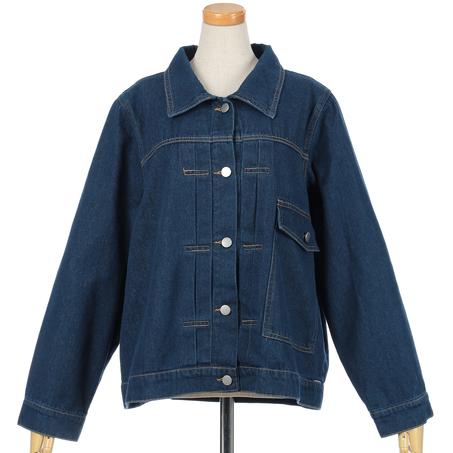 GENTIL 取り外しフード付Gジャン - 画像11