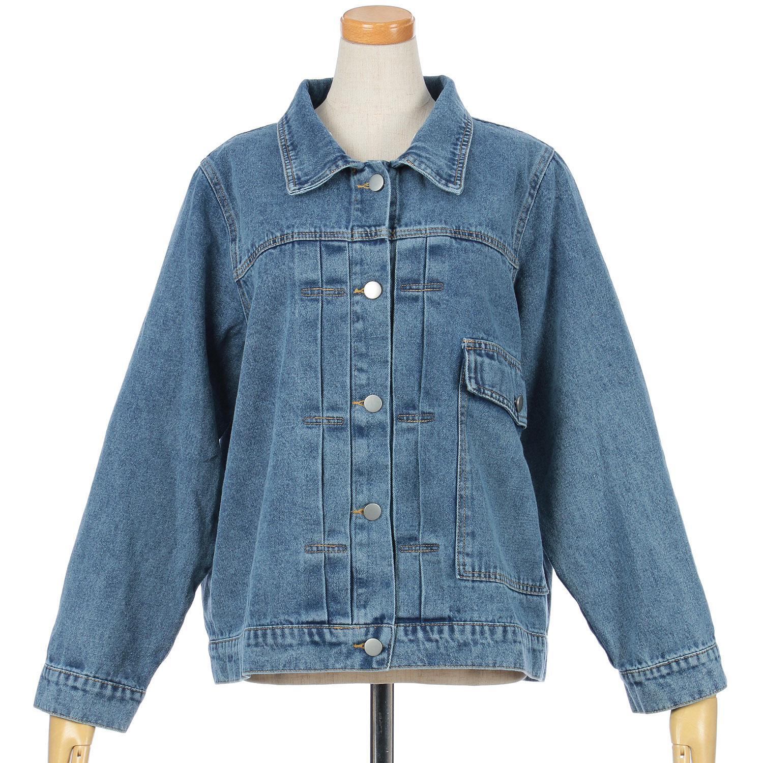 GENTIL 取り外しフード付Gジャン - 画像6