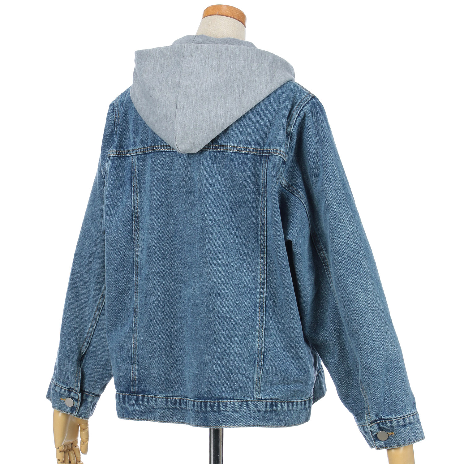 【Insta Live】GENTIL 取り外しフード付Gジャン - 画像8