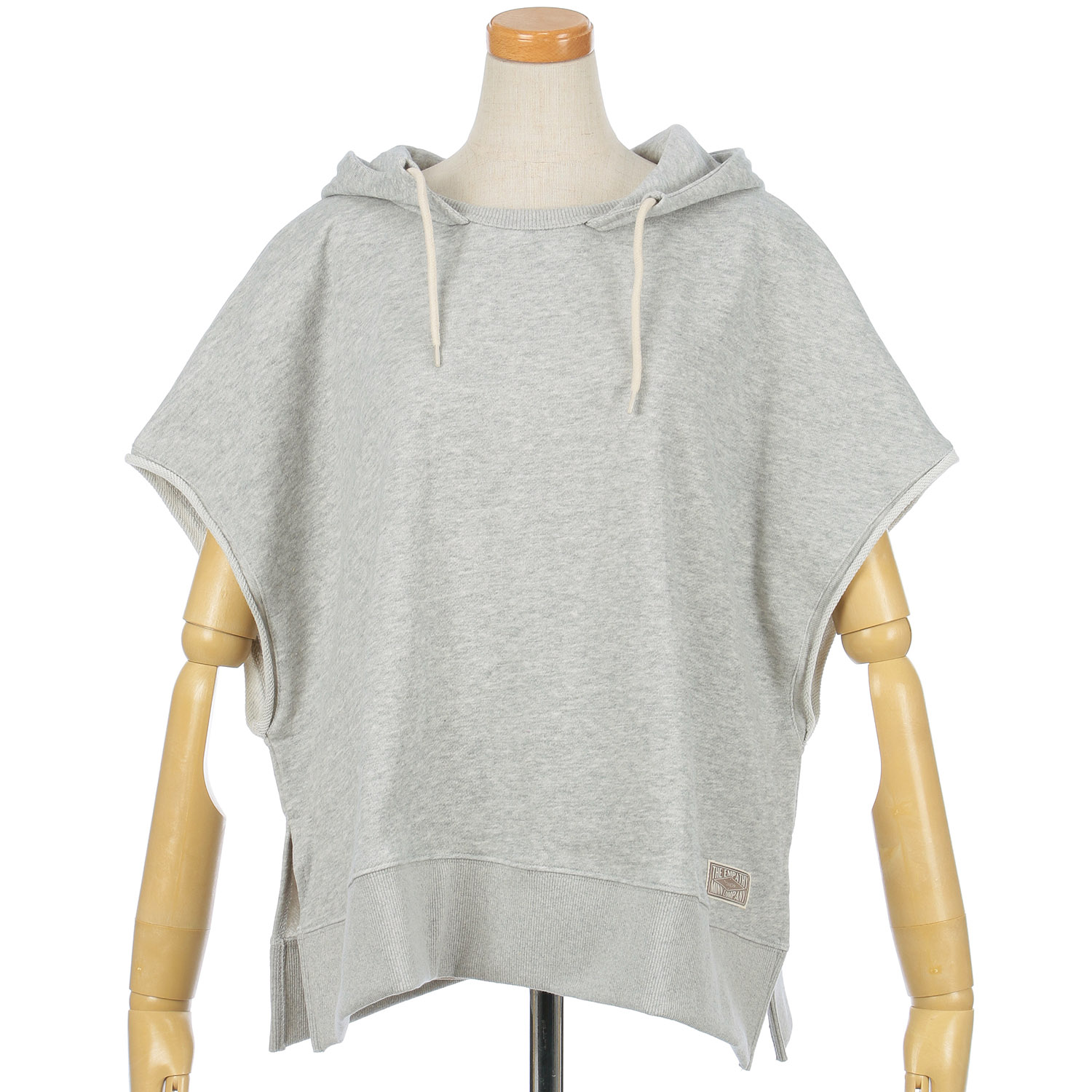 GENTIL 裏毛フード付べスト - 画像2