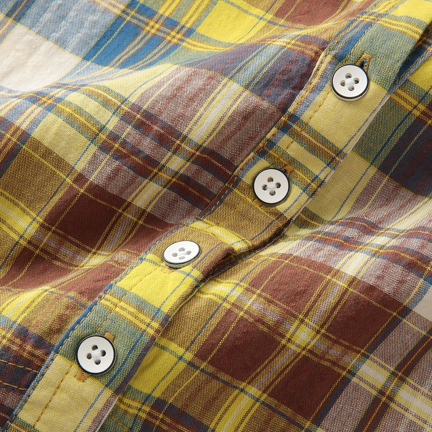 GENTIL マドラスチェックポケットシャツ - 画像11