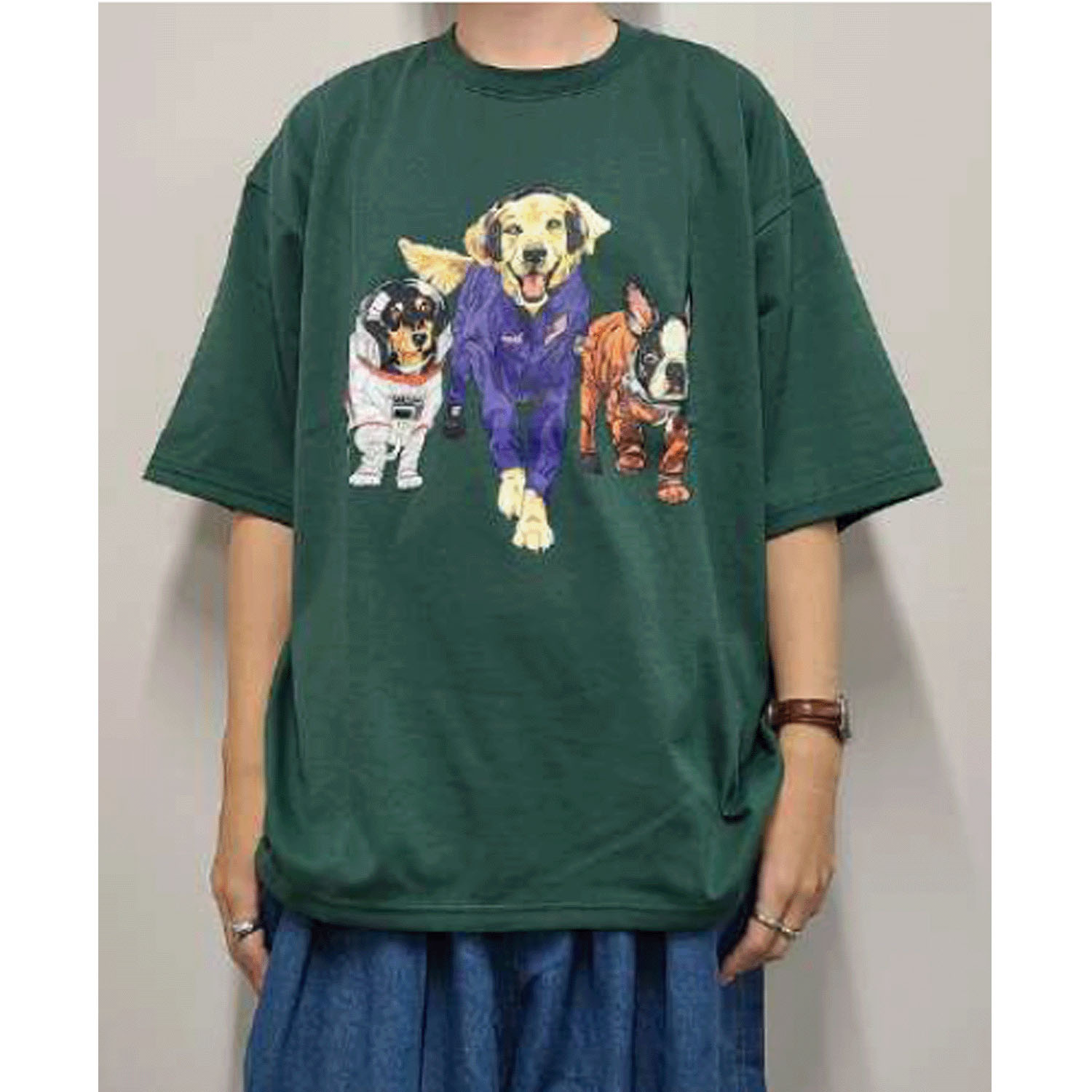 CORISCO Animal Village  イヌTシャツ 宇宙 - 画像6