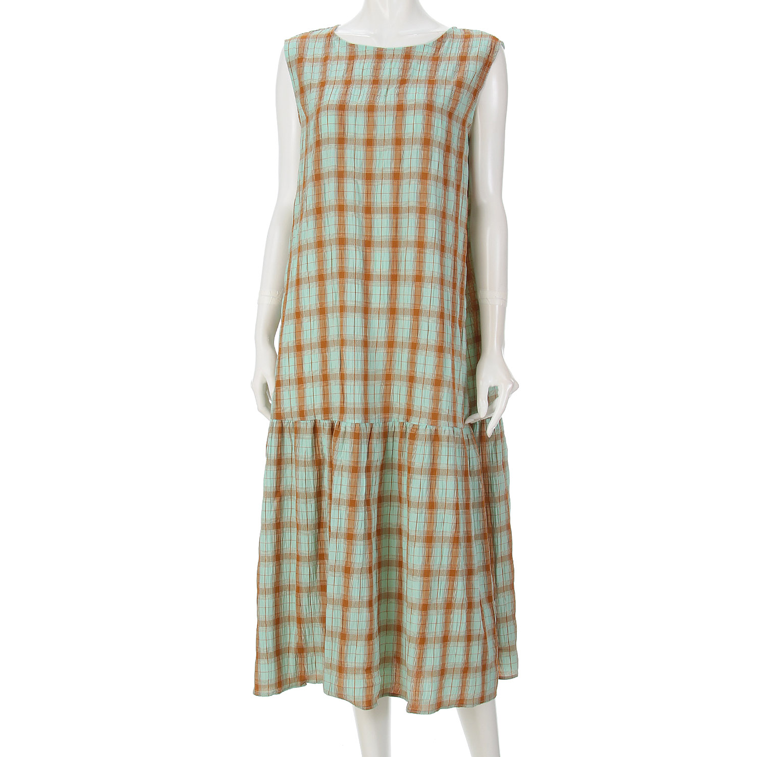 Little Marketシーサイドチェックワンピース - 画像4