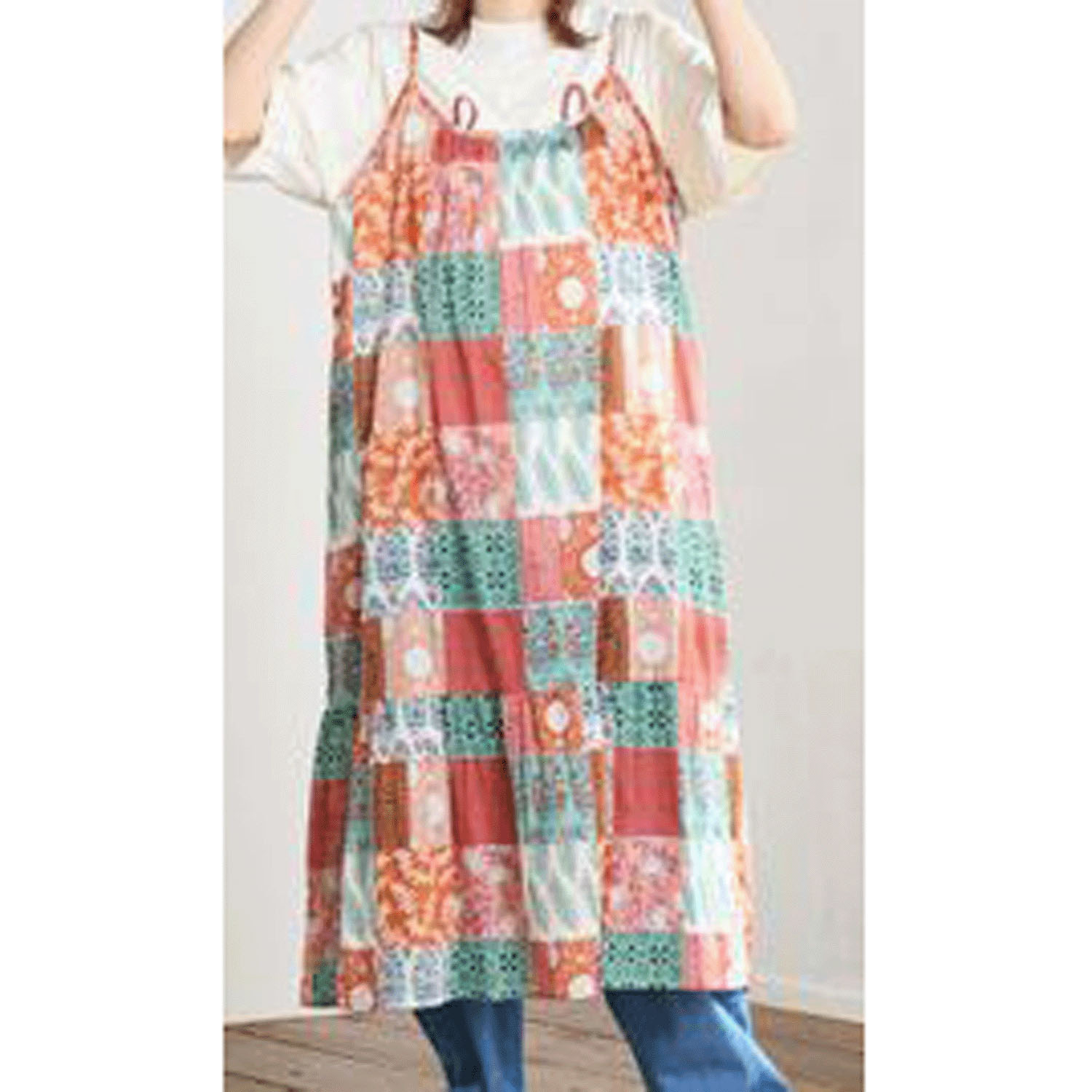 LittleMarket パッチワークワンピース - 画像3