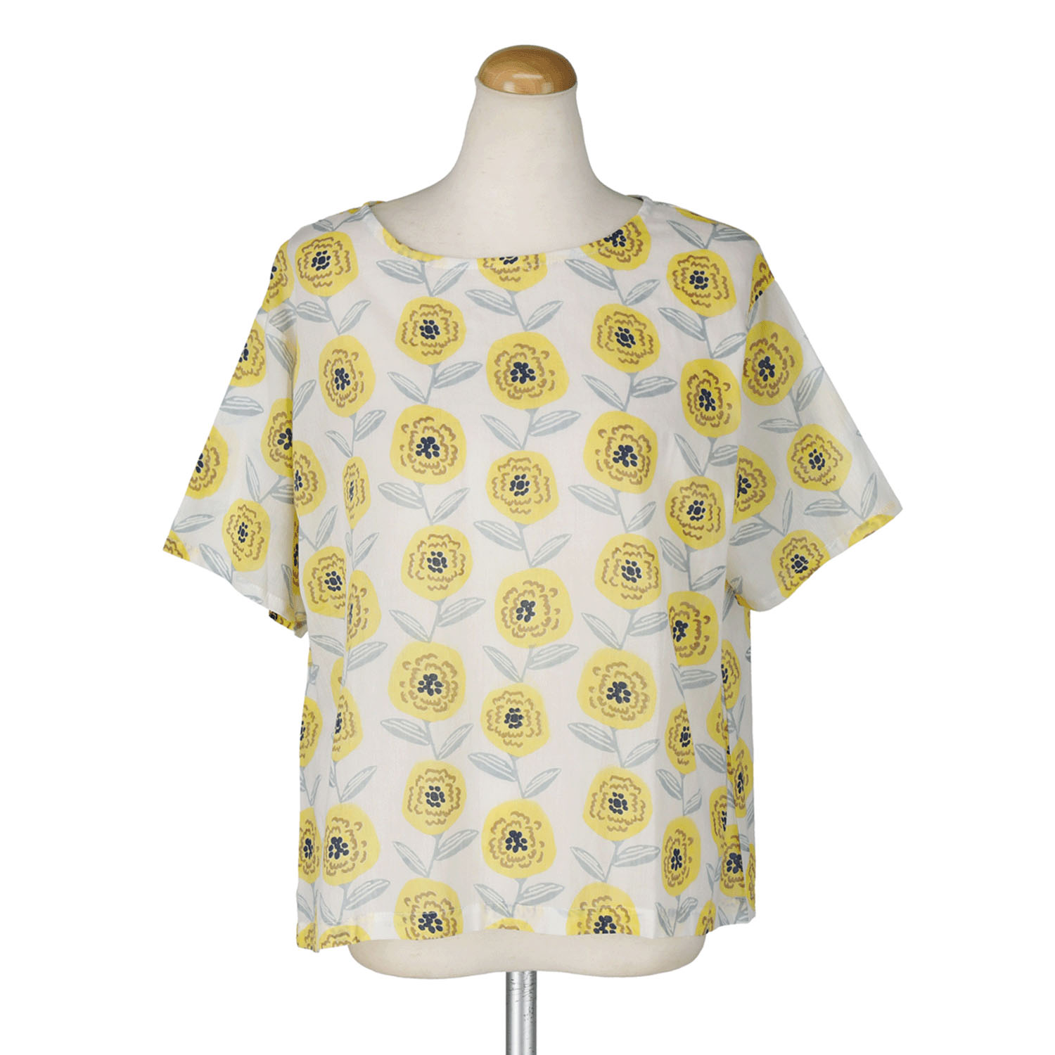 LittleMarketサークルフラワープルオーバー