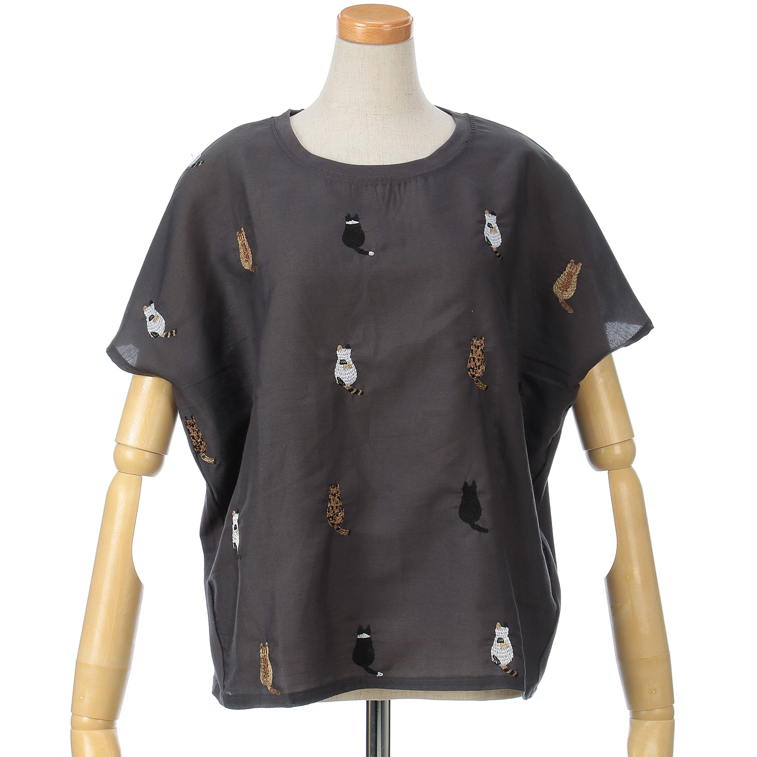 Little Market ネコノセナカプルオーバー - 画像2