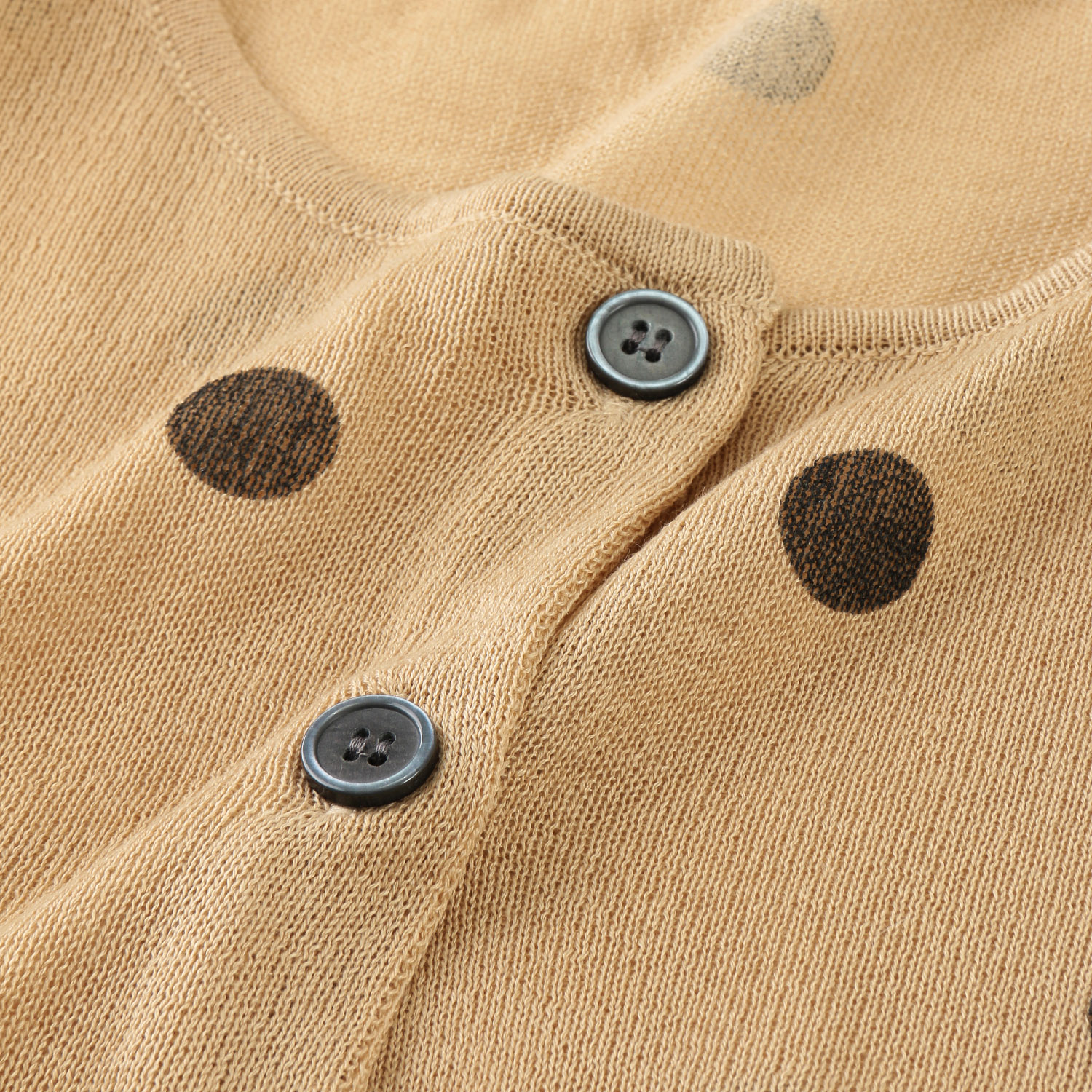 Amitie シアードットカーディガン - 画像4