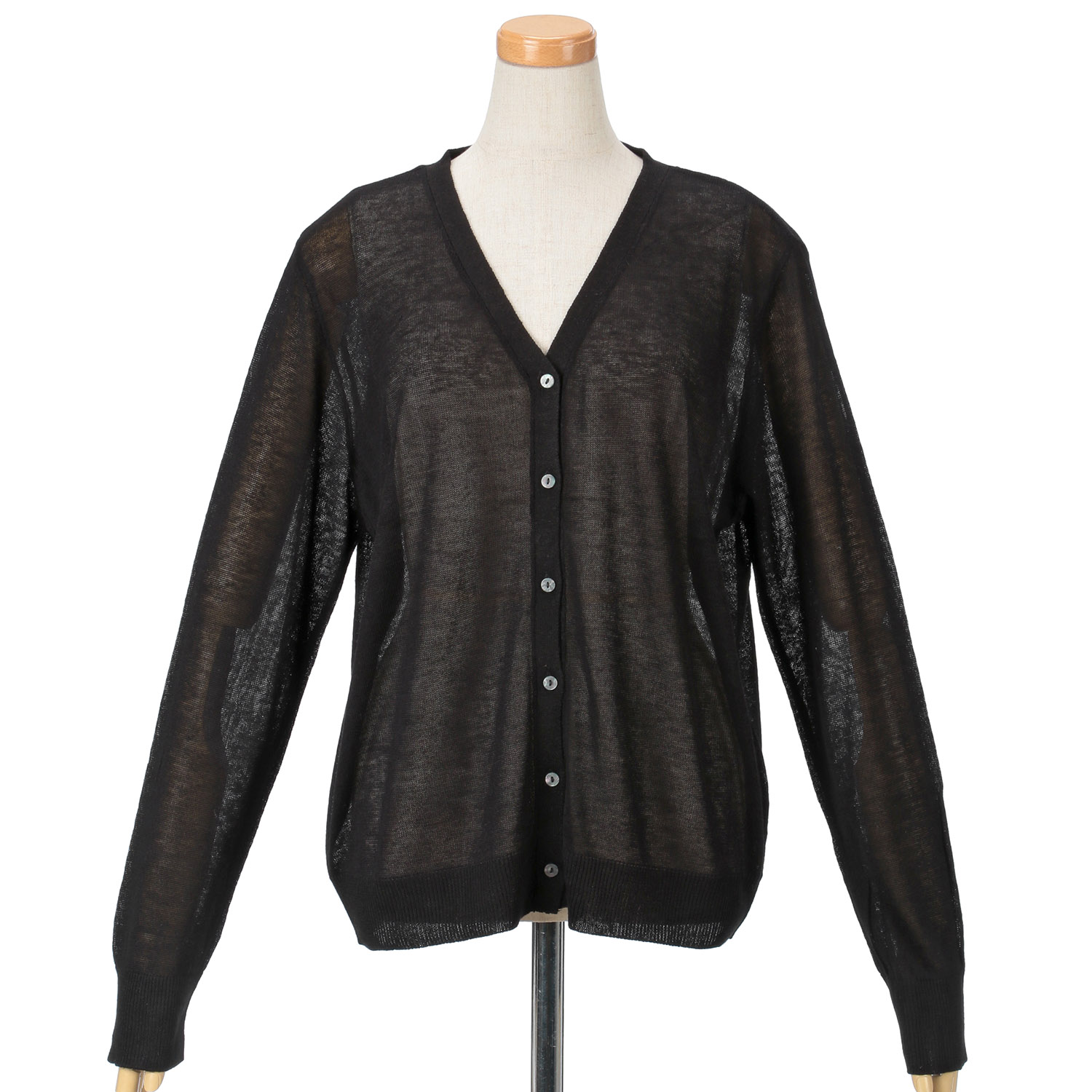 Amitie レーヨン麻カーディガン - 画像3