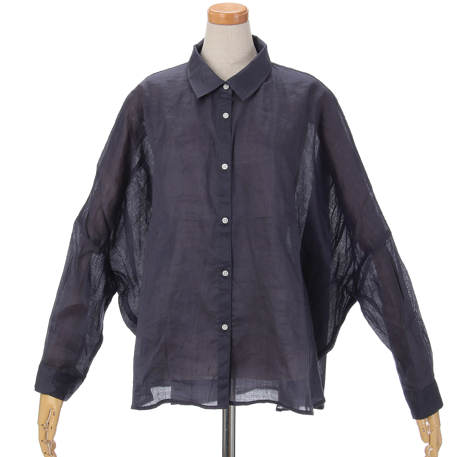 tene．シーク襟付シャツ - 画像8