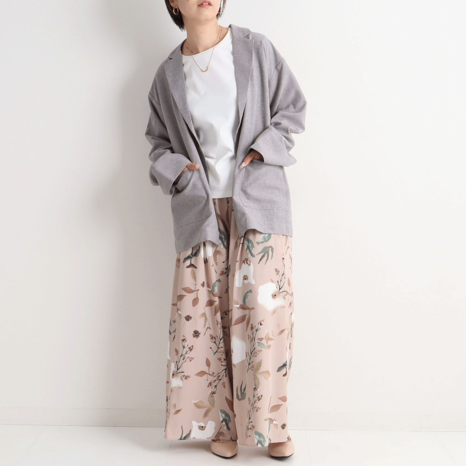 【Insta Live】MAFRAIS ソフトフライスBASIC5分袖TEE - 画像8